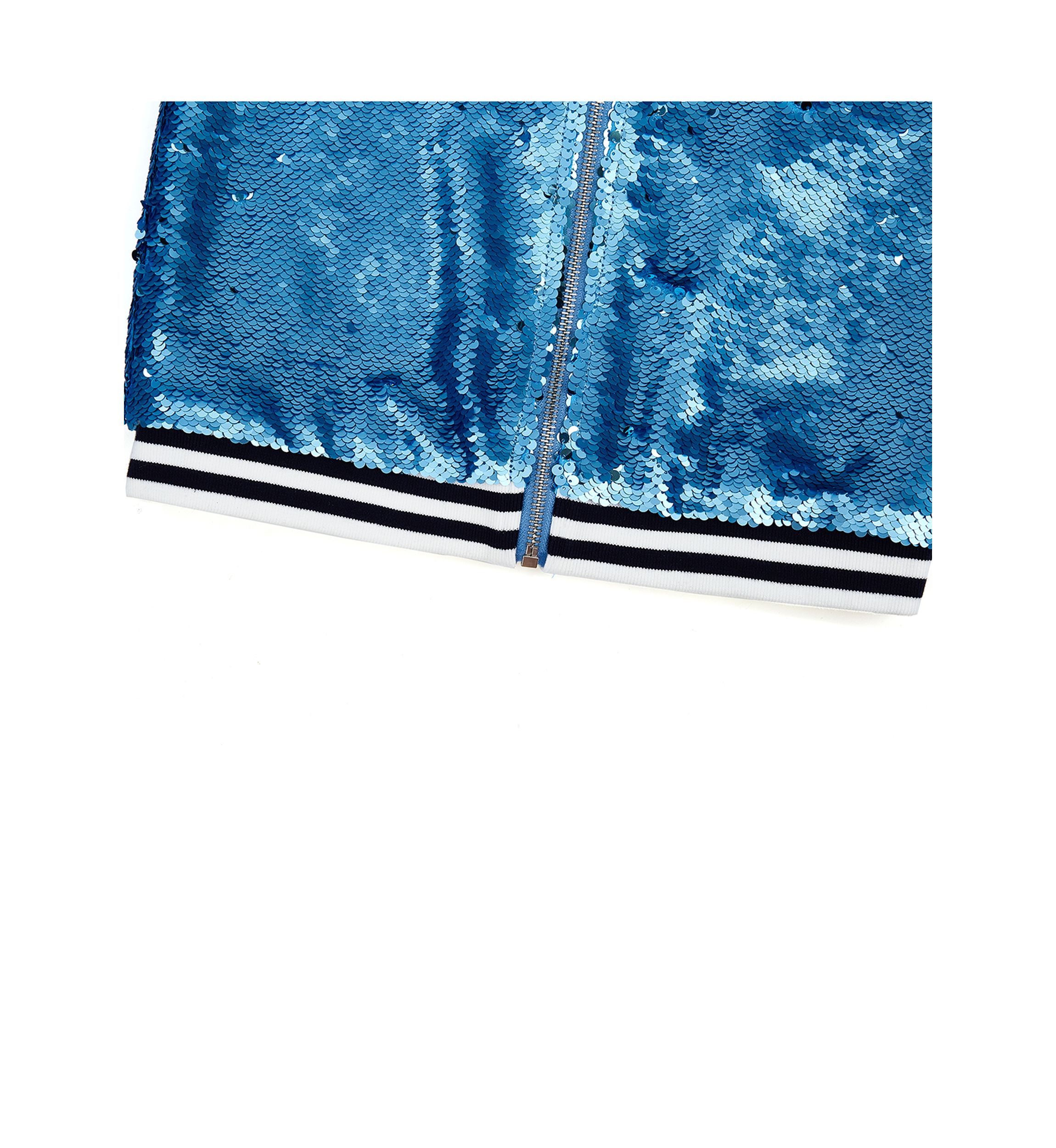 NCAA Spelman College Jaguars Sequin Bomber Jacket