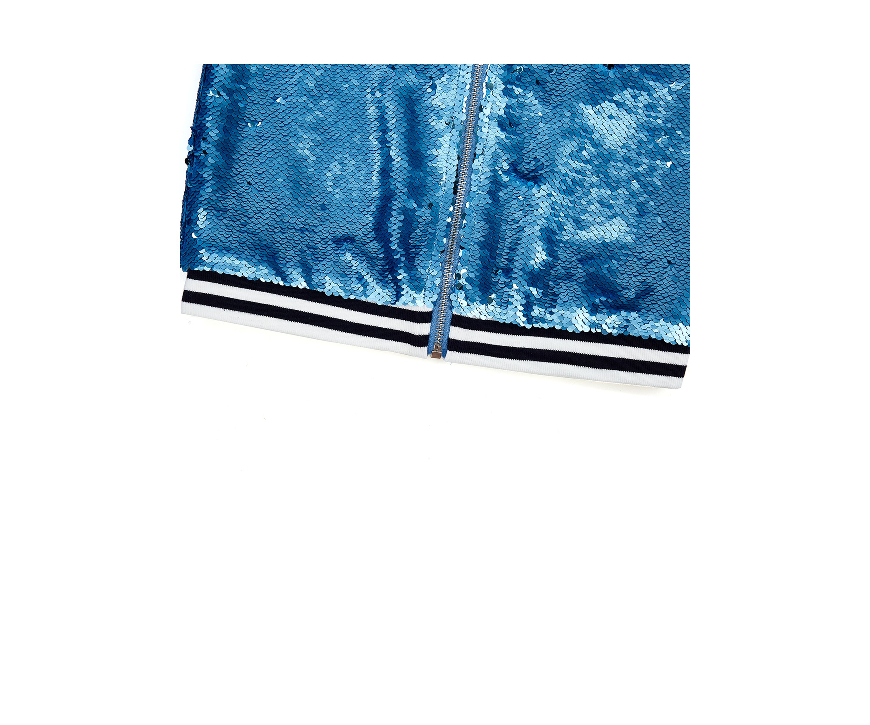 NCAA Spelman College Jaguars Sequin Bomber Jacket