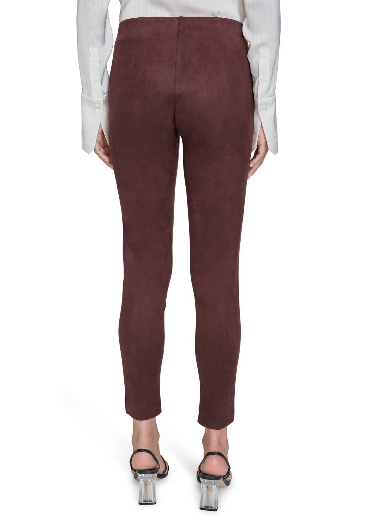Womens Vegan Suede Pants