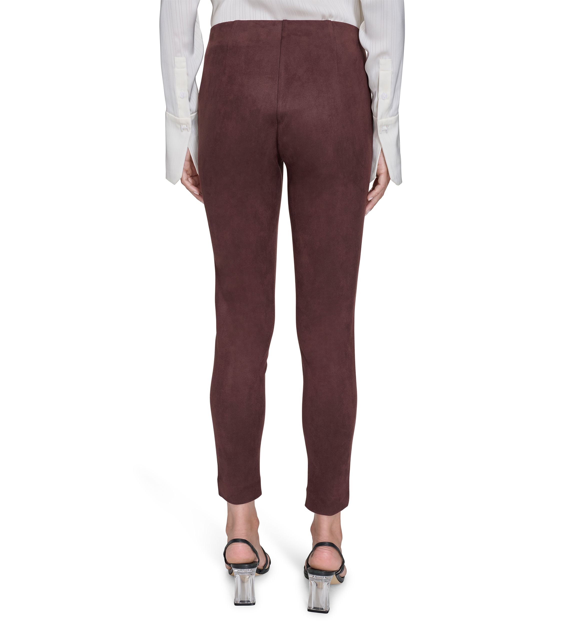 Womens Vegan Suede Pants