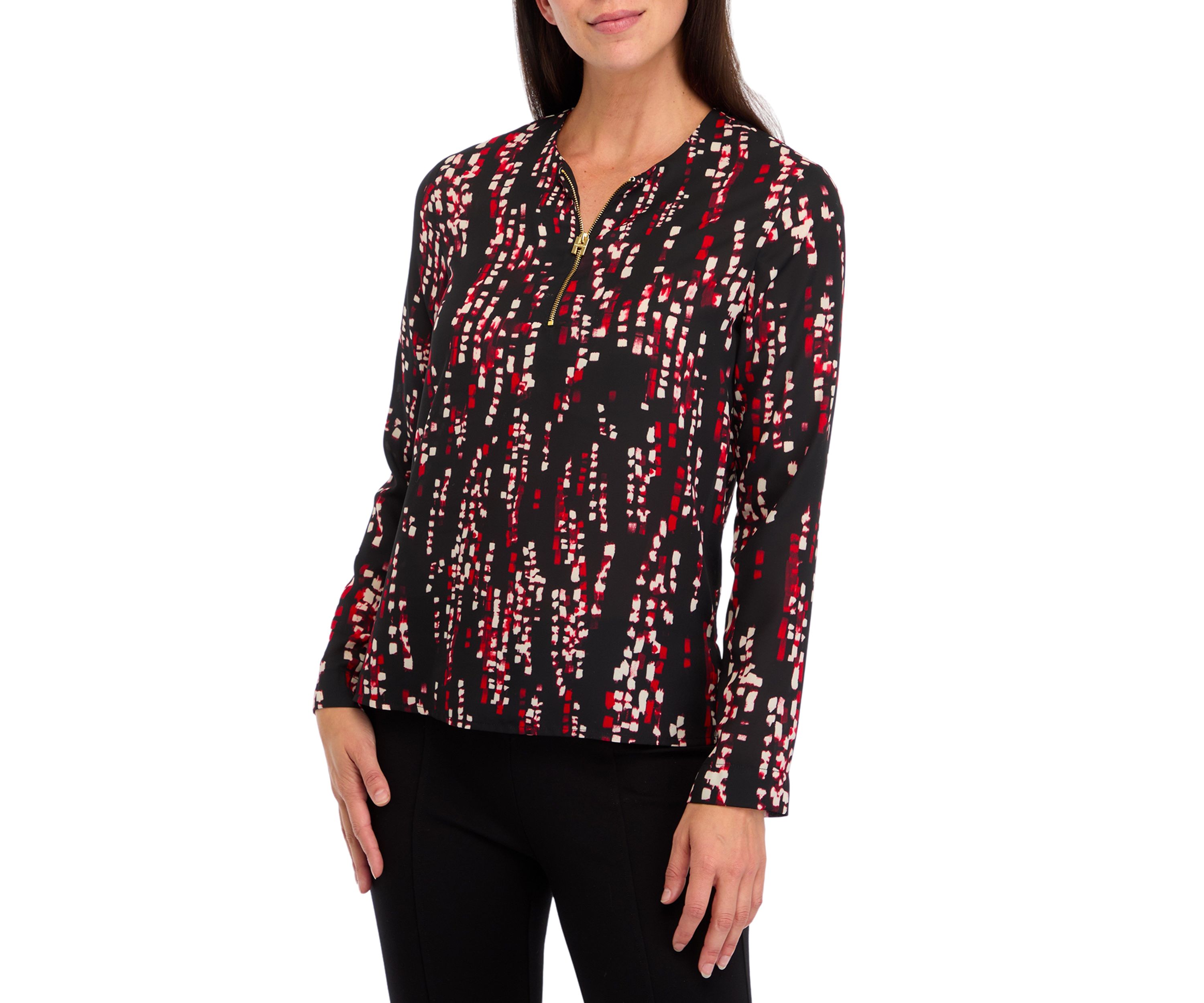 Womens "H" Quarter Zip Top