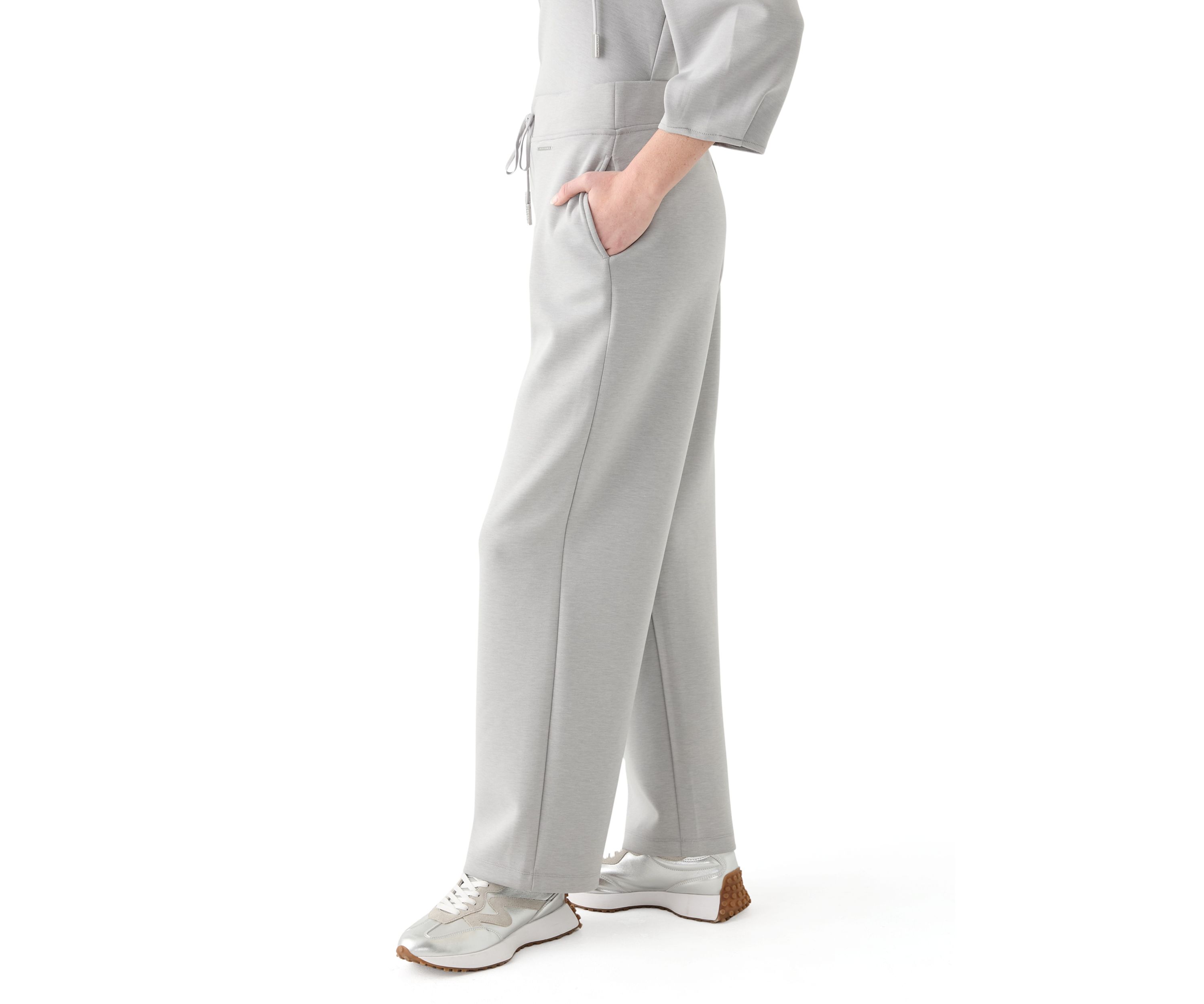 Womens Wide Leg Pull On Pants