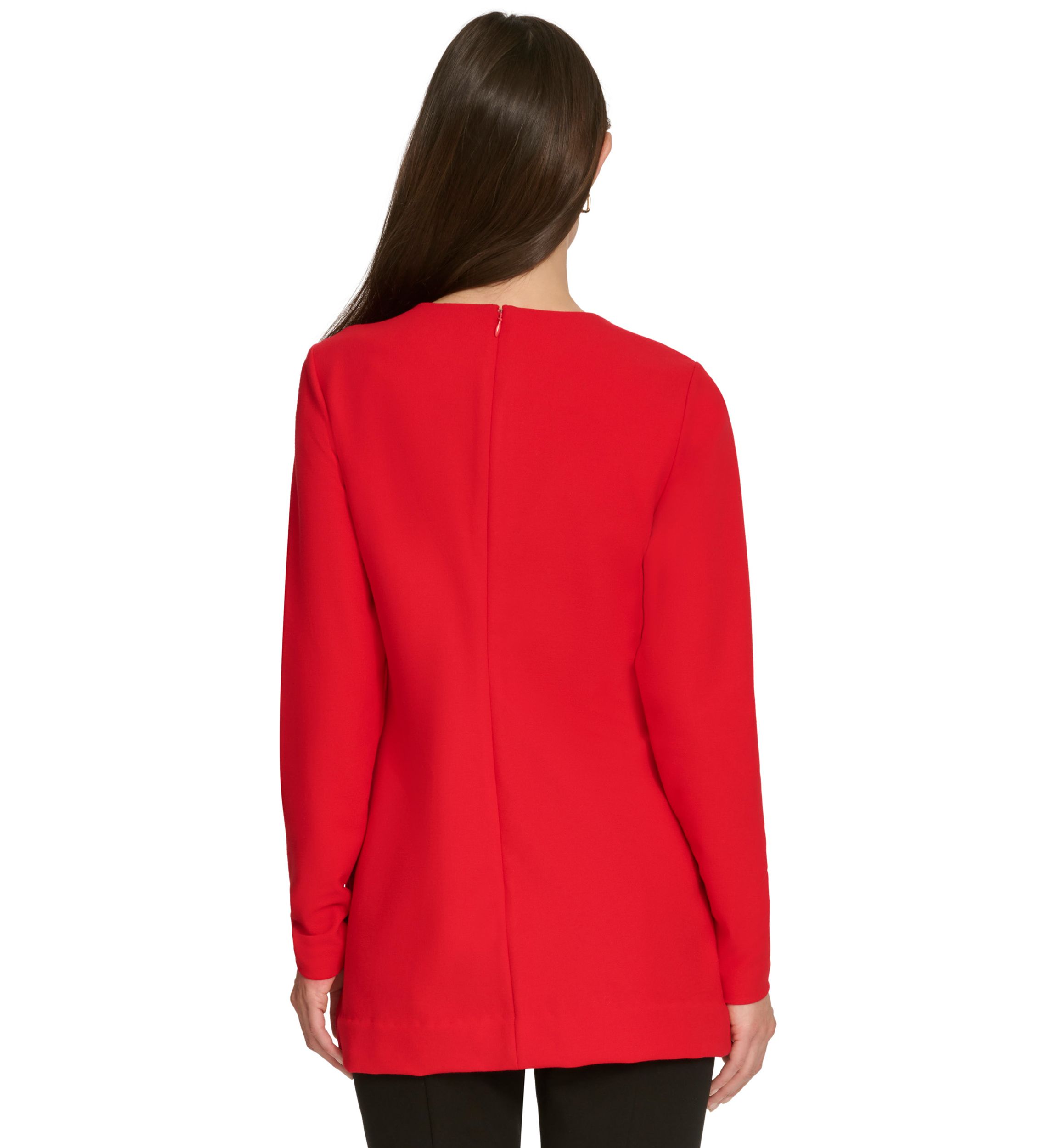 Womens H Pocket Tunic Top