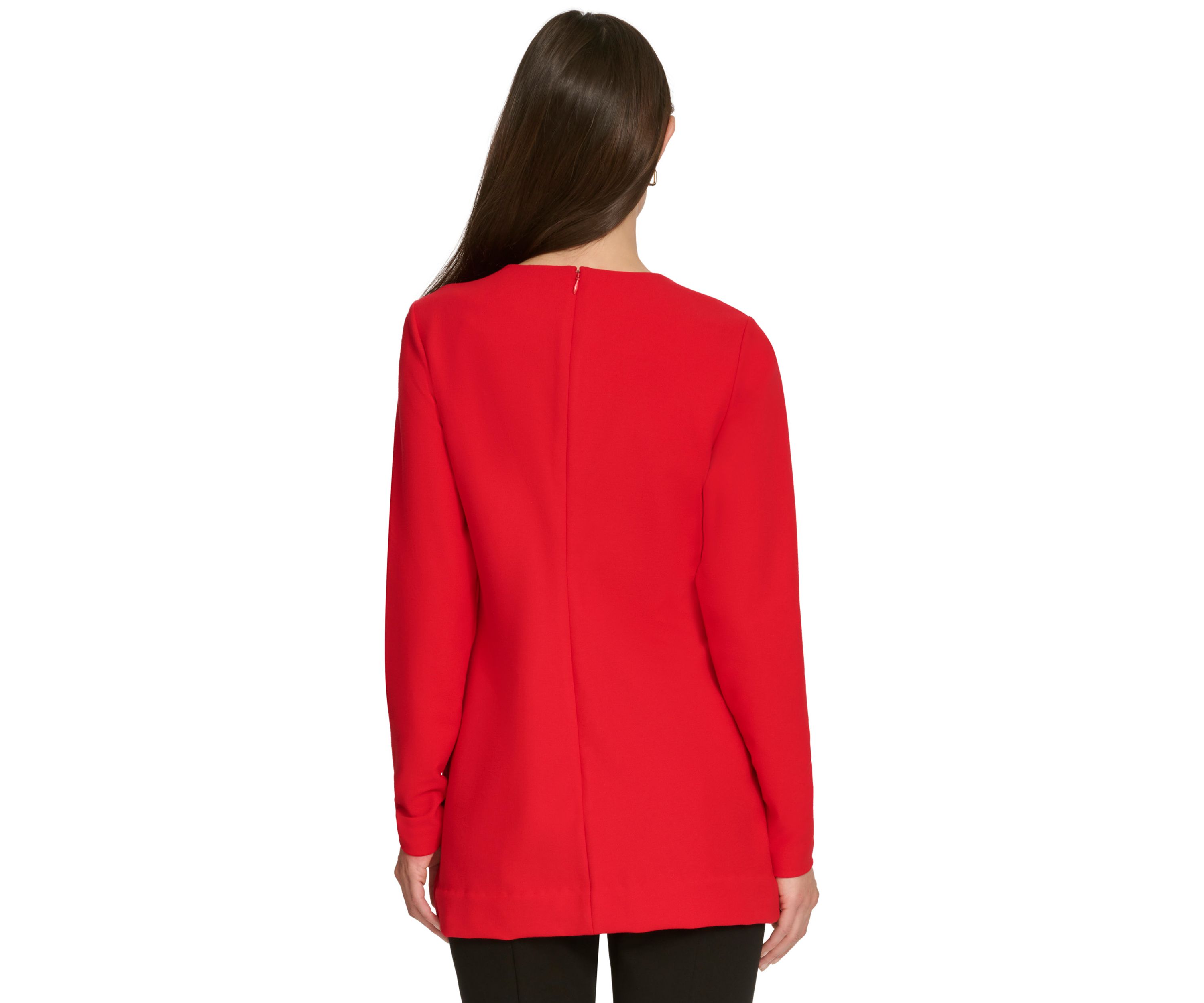 Womens H Pocket Tunic Top