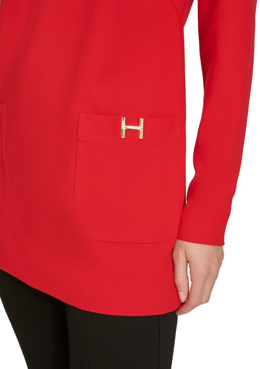 Womens H Pocket Tunic Top