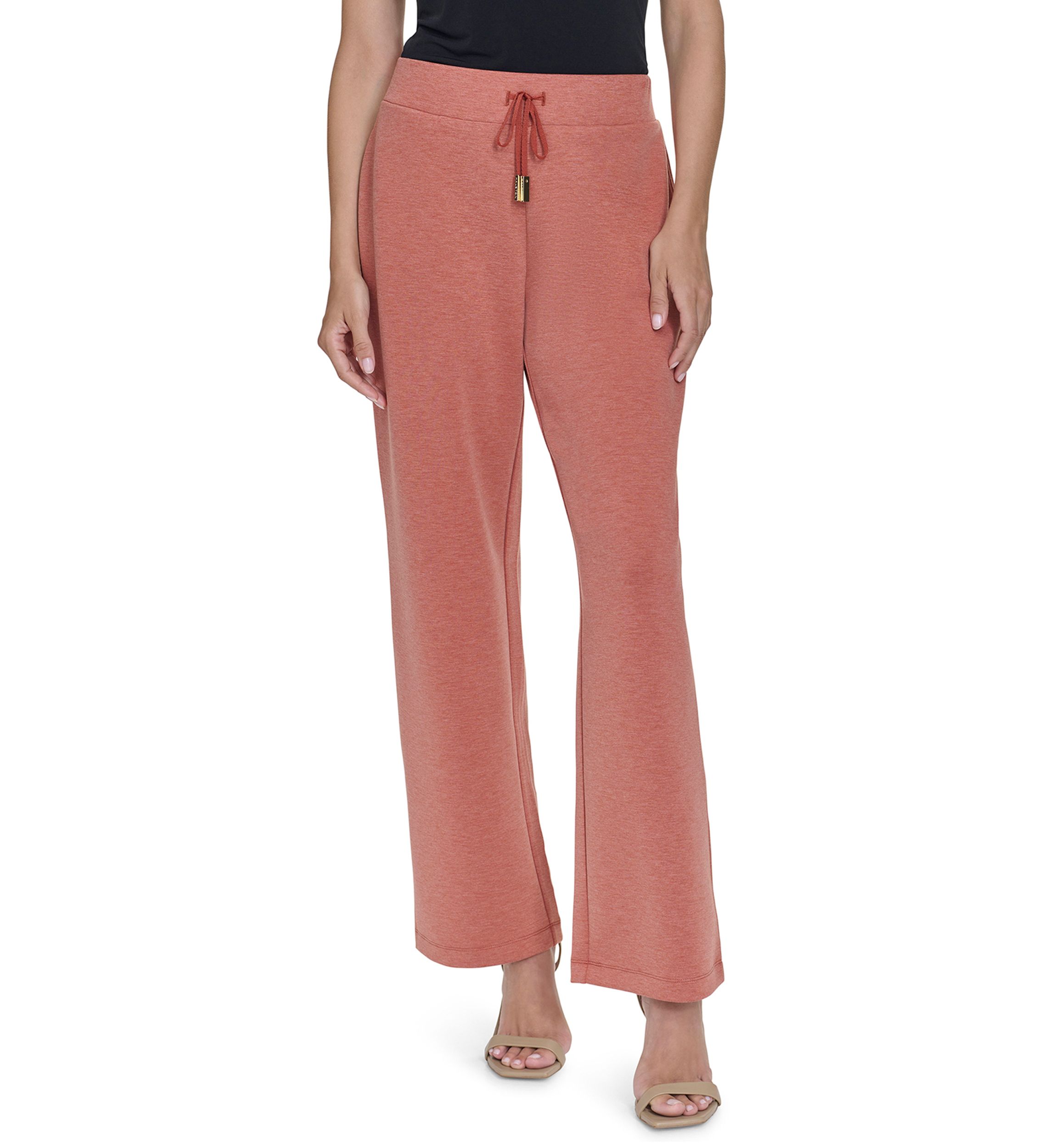 Wide Leg Scuba Pants 