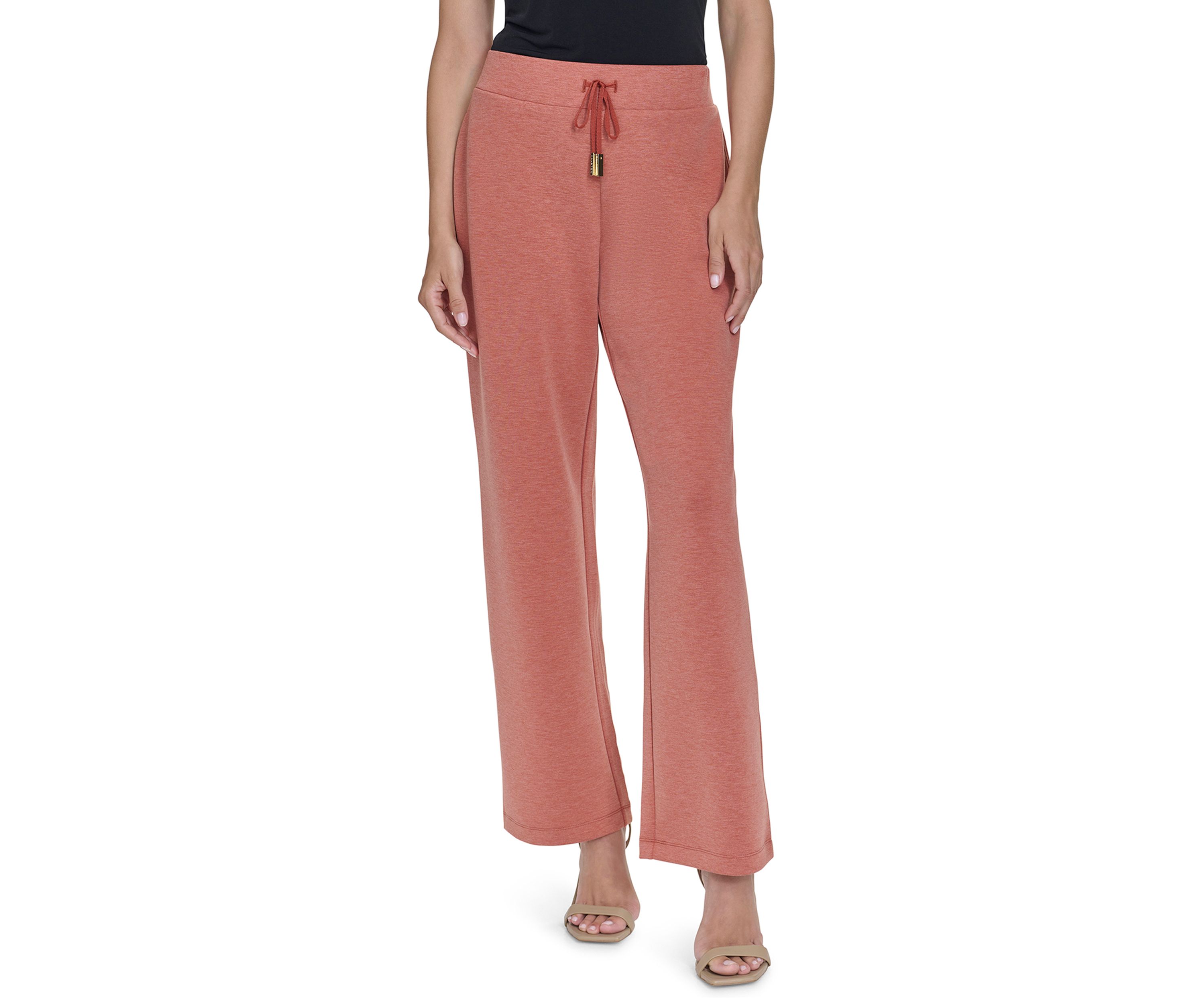 Wide Leg Scuba Pants 