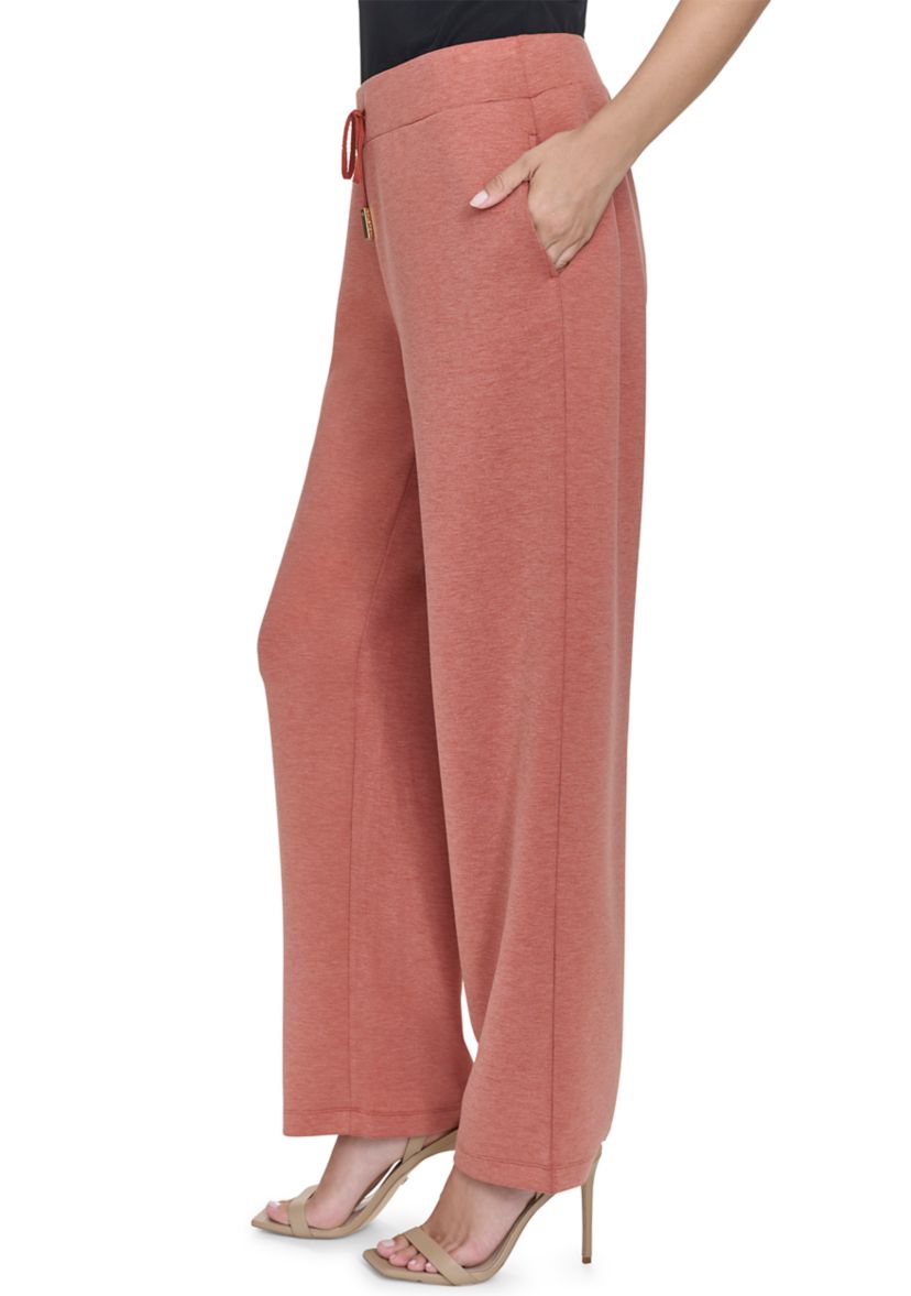 Wide Leg Scuba Pants 