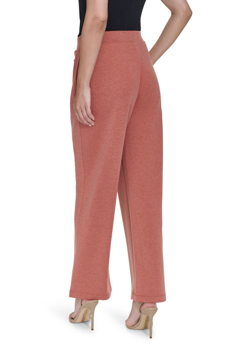 Wide Leg Scuba Pants 