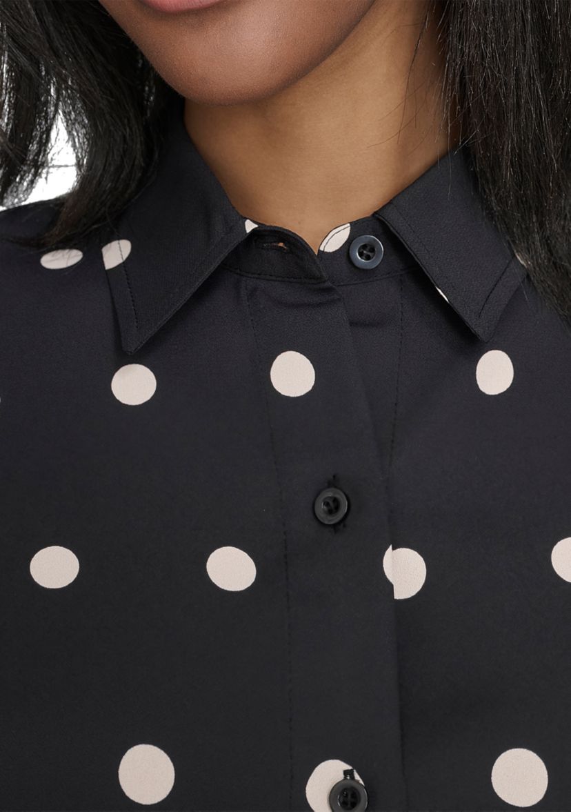 Womens Short Sleeve Ombré Dot Shirt