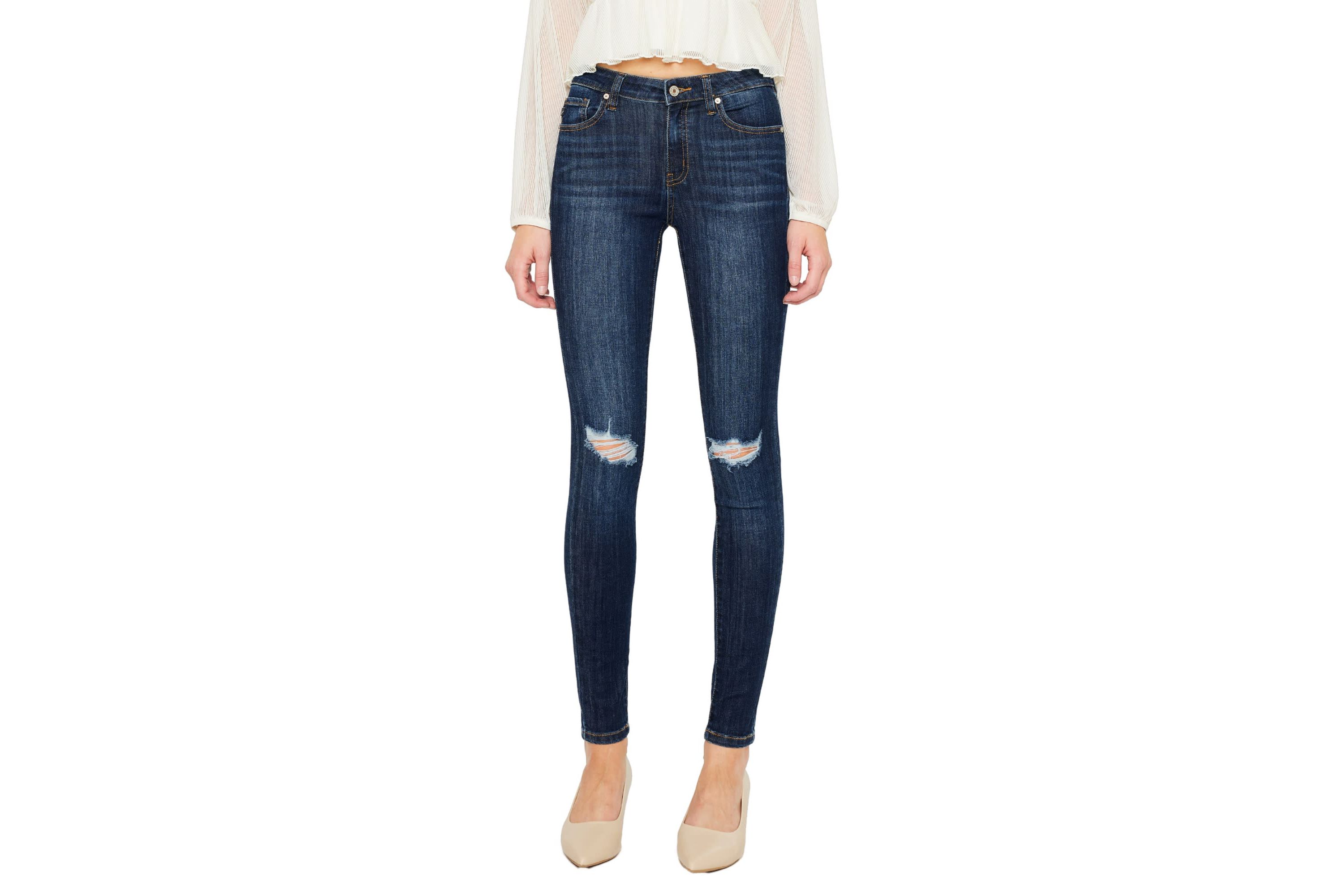 Logan Mid Rise Stretch Super Skinny Jean
