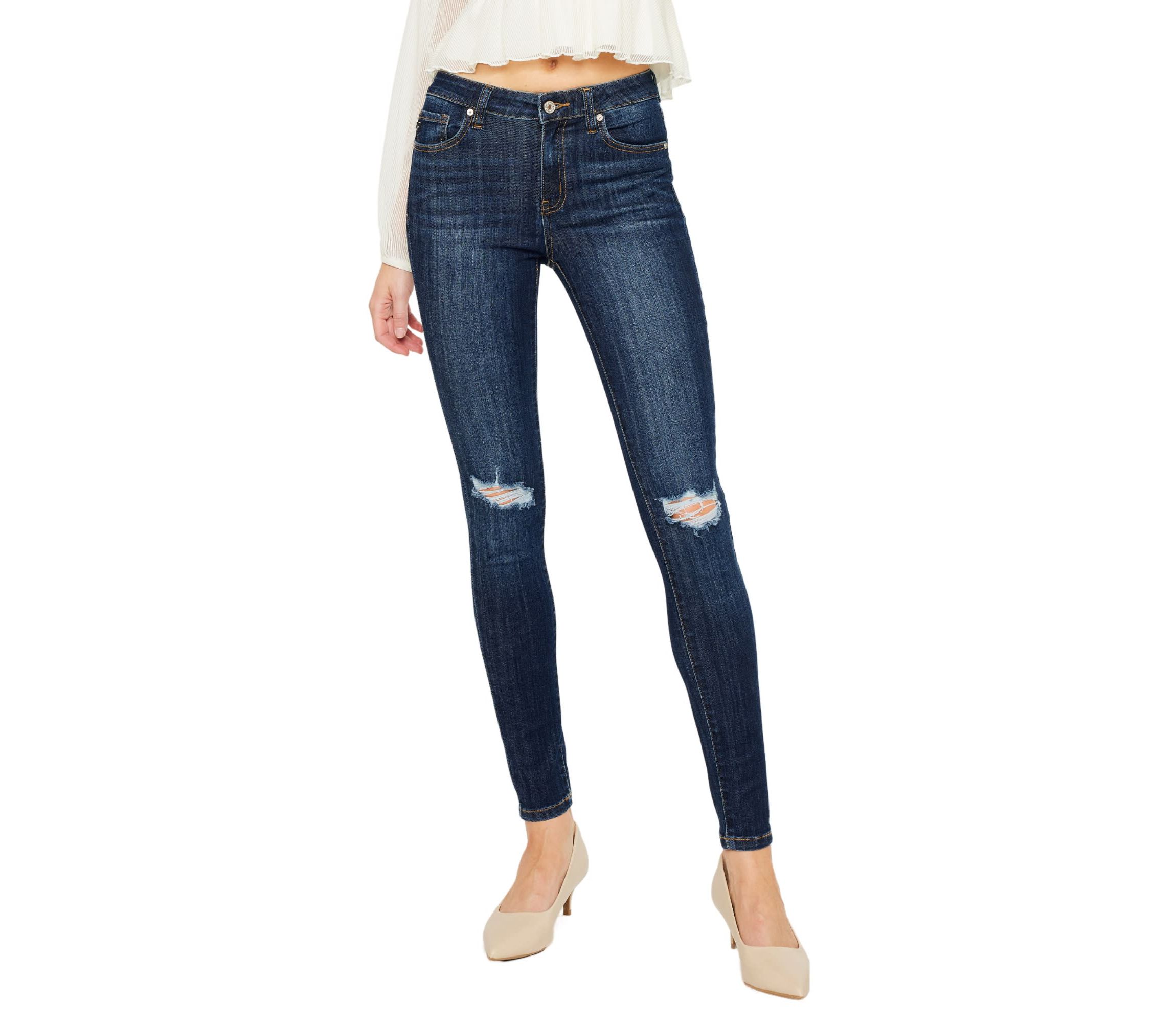 Logan Mid Rise Stretch Super Skinny Jean