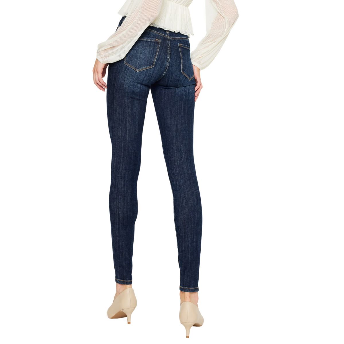 Logan Mid Rise Stretch Super Skinny Jean