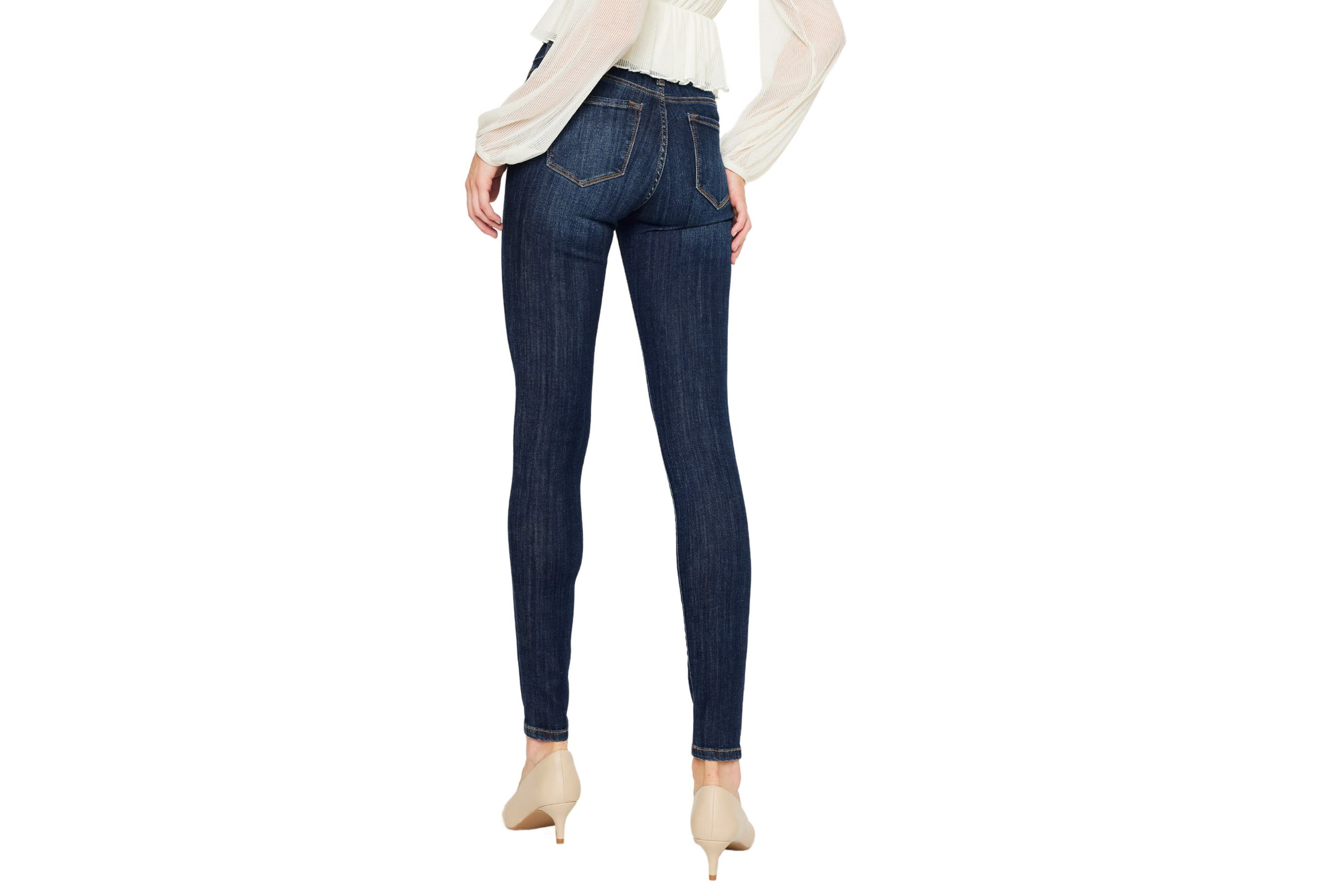 Logan Mid Rise Stretch Super Skinny Jean