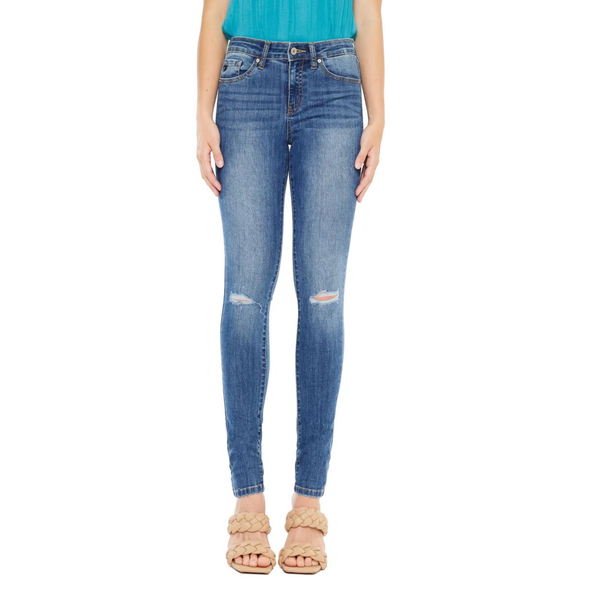 Logan Mid Rise Stretch Super Skinny Jean