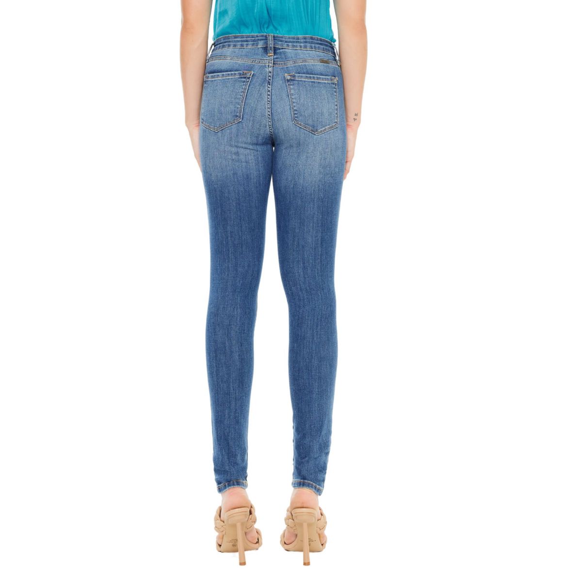 Logan Mid Rise Stretch Super Skinny Jean