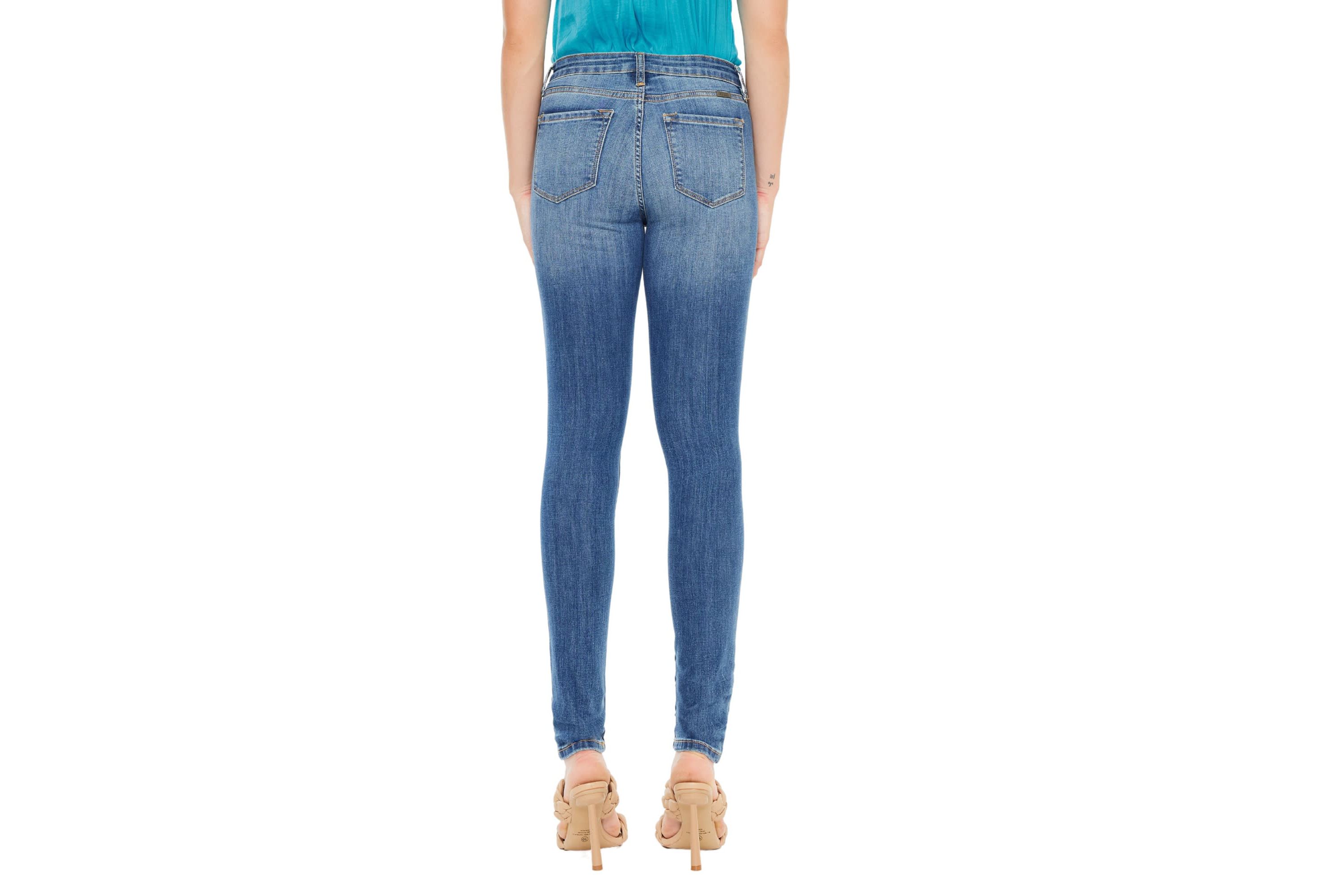 Logan Mid Rise Stretch Super Skinny Jean