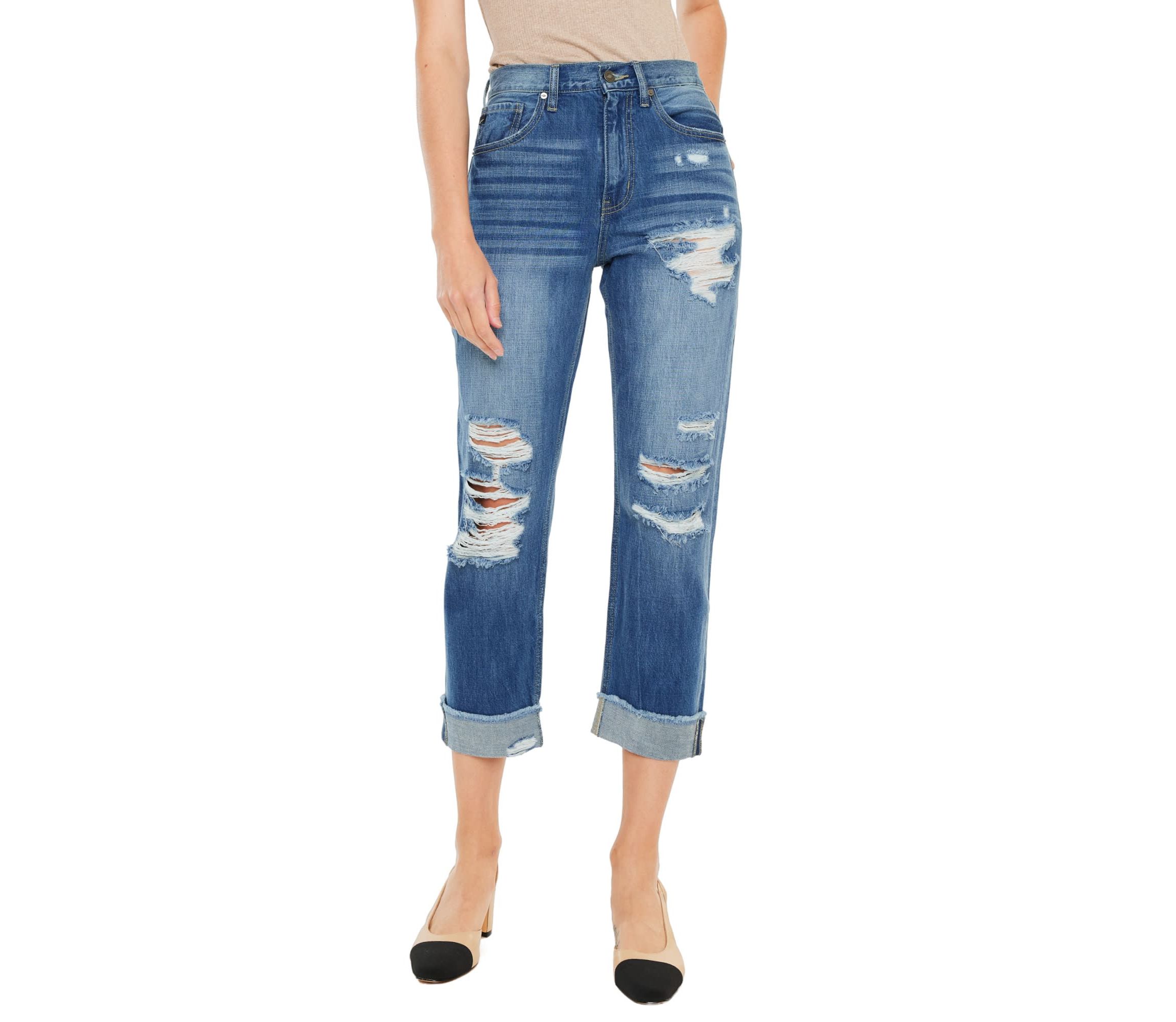 Eloise High Rise Straight Leg Jeans