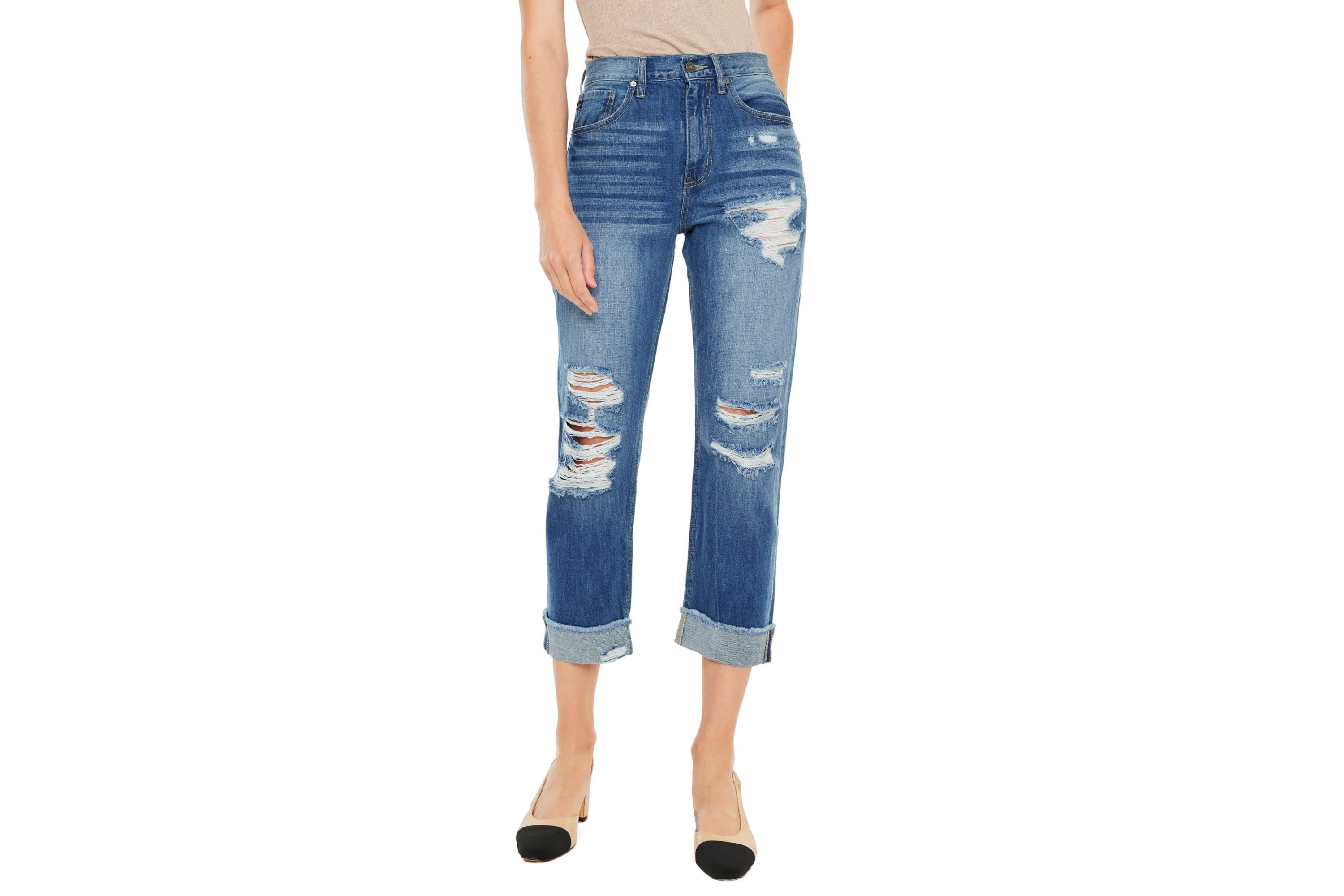 Eloise High Rise Straight Leg Jeans