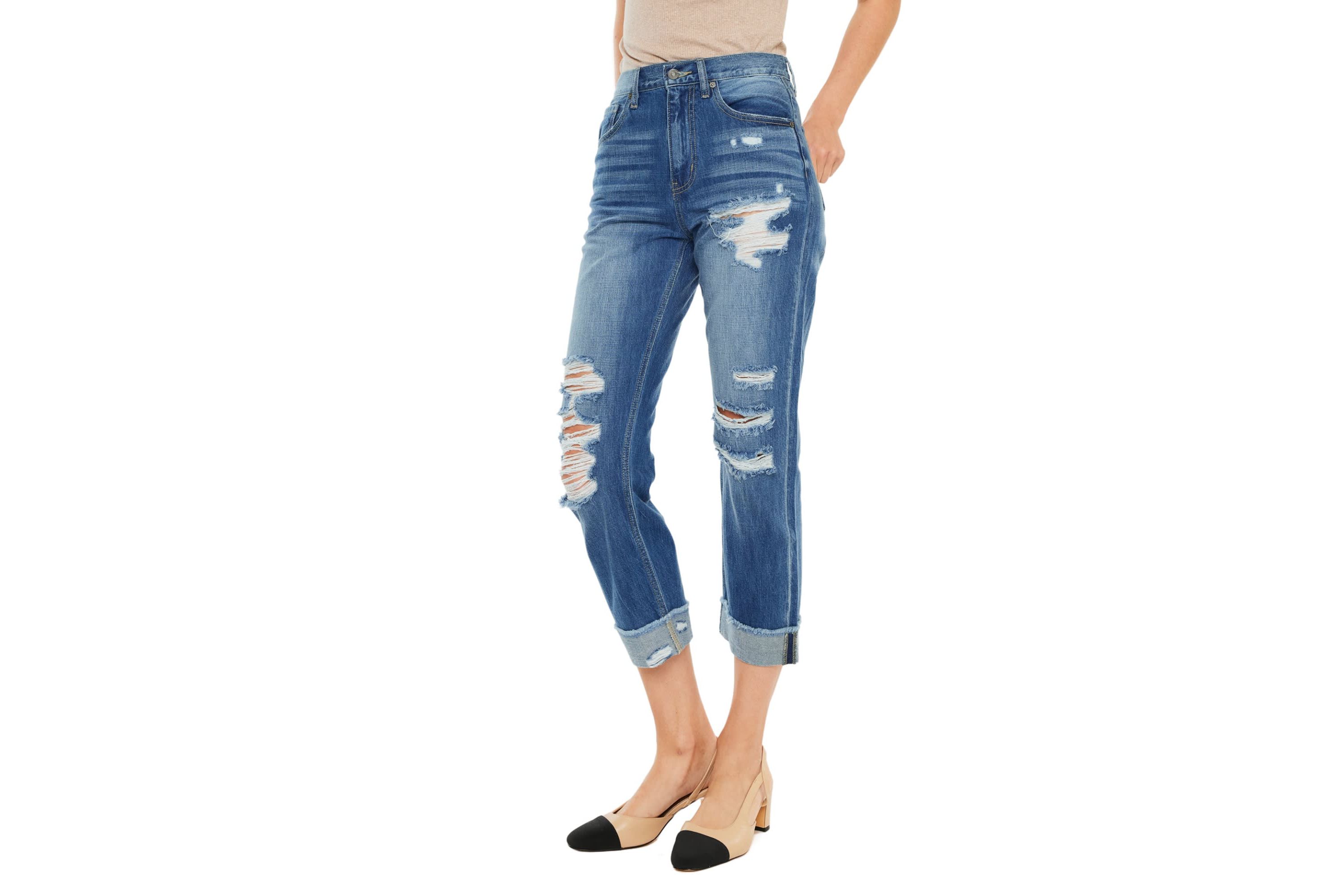 Eloise High Rise Straight Leg Jeans