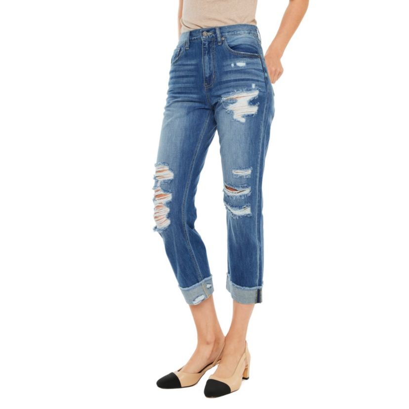 Eloise High Rise Straight Leg Jeans