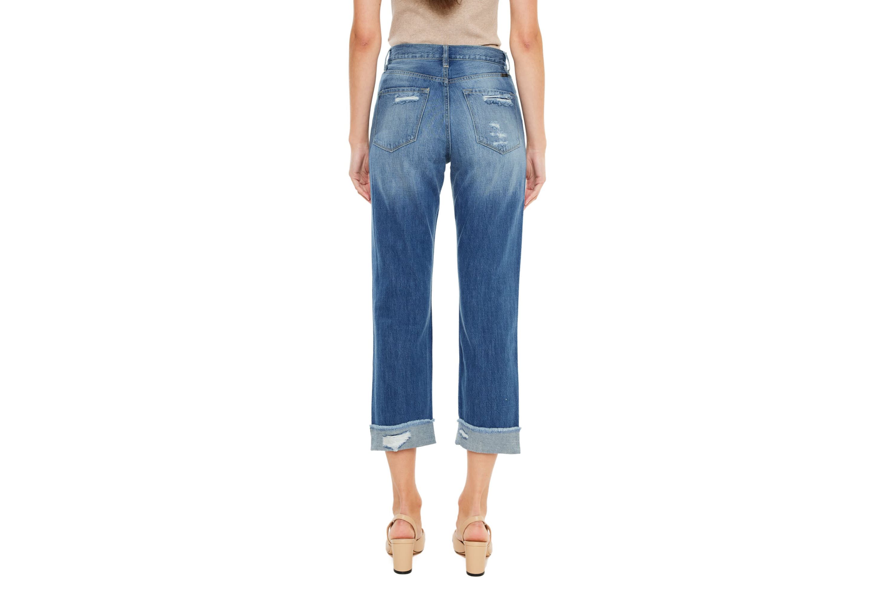 Eloise High Rise Straight Leg Jeans