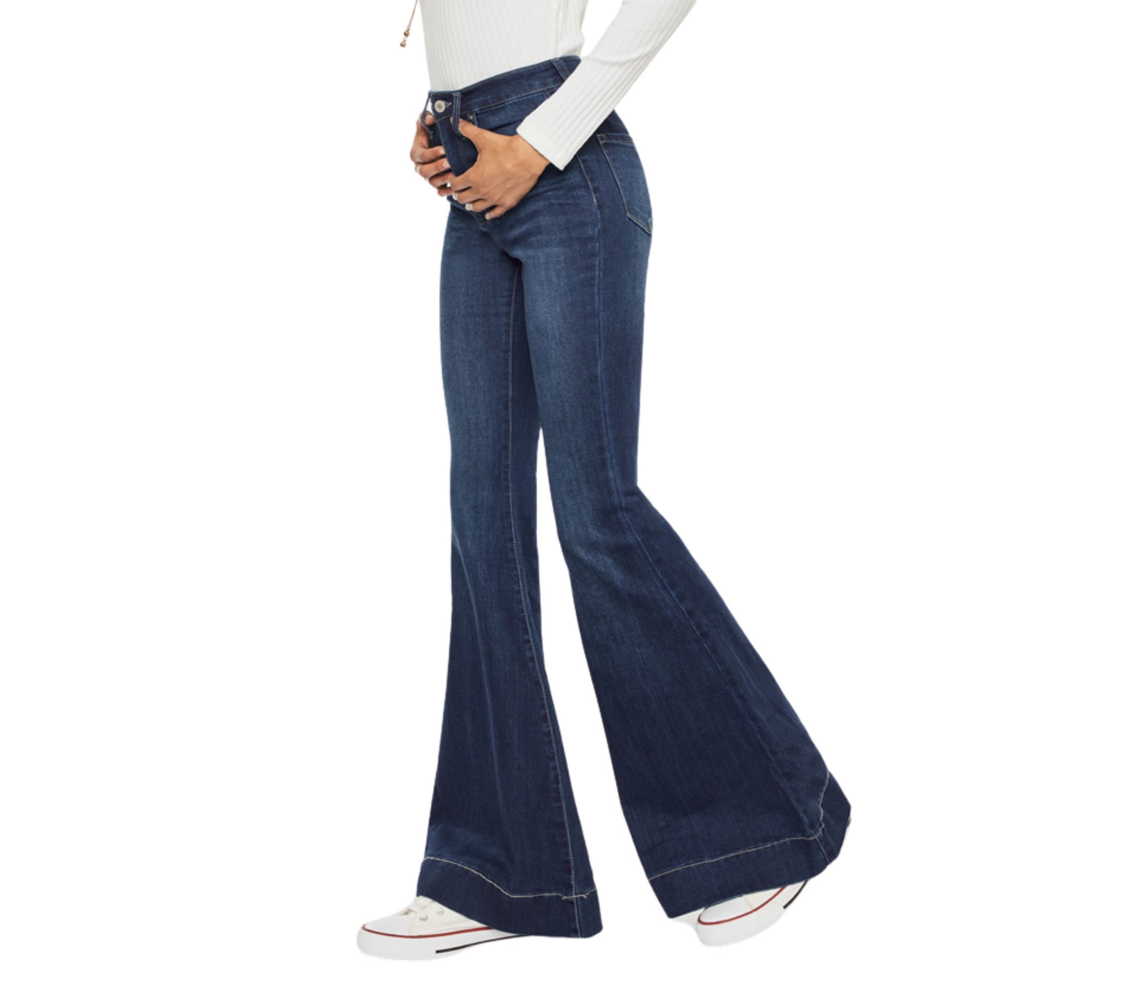 Braelynn High Rise Stretch Super Flare Jeans
