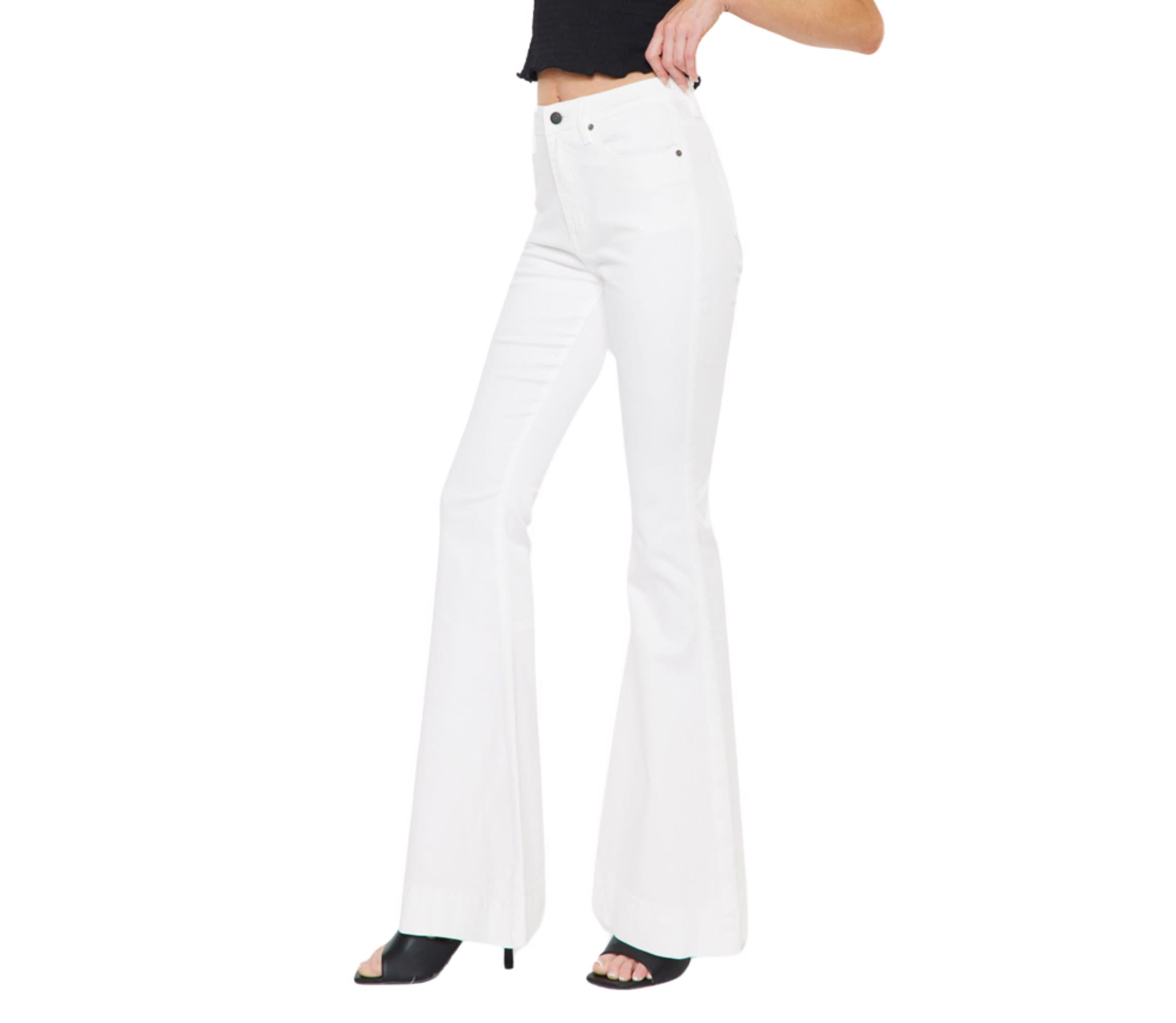 Braelynn High Rise Stretch Super Flare Jeans