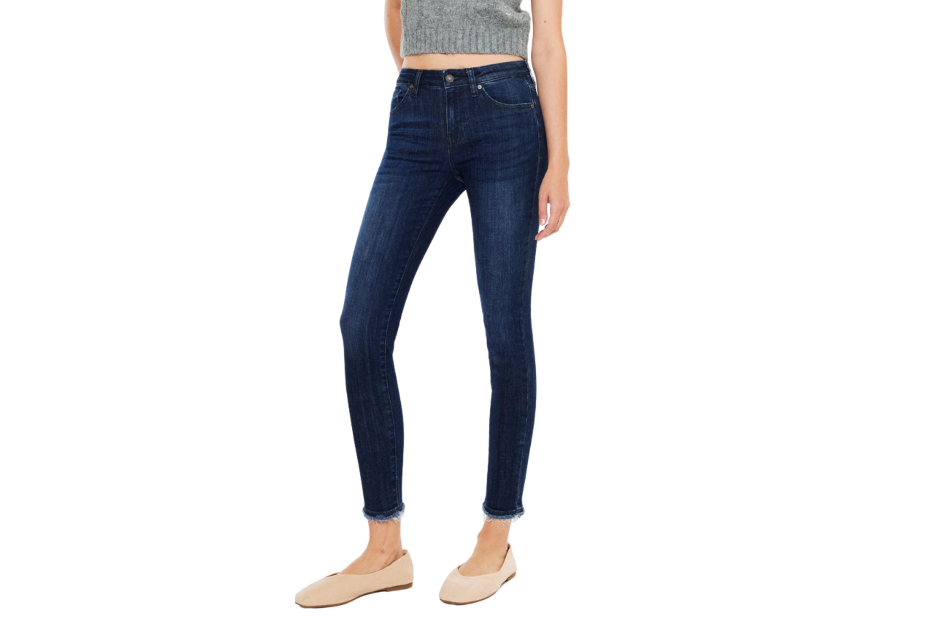 Atlanna Mid Rise Stretch Ankle Skinny Jeans