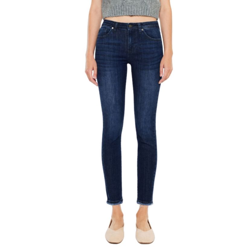 Atlanna Mid Rise Stretch Ankle Skinny Jeans