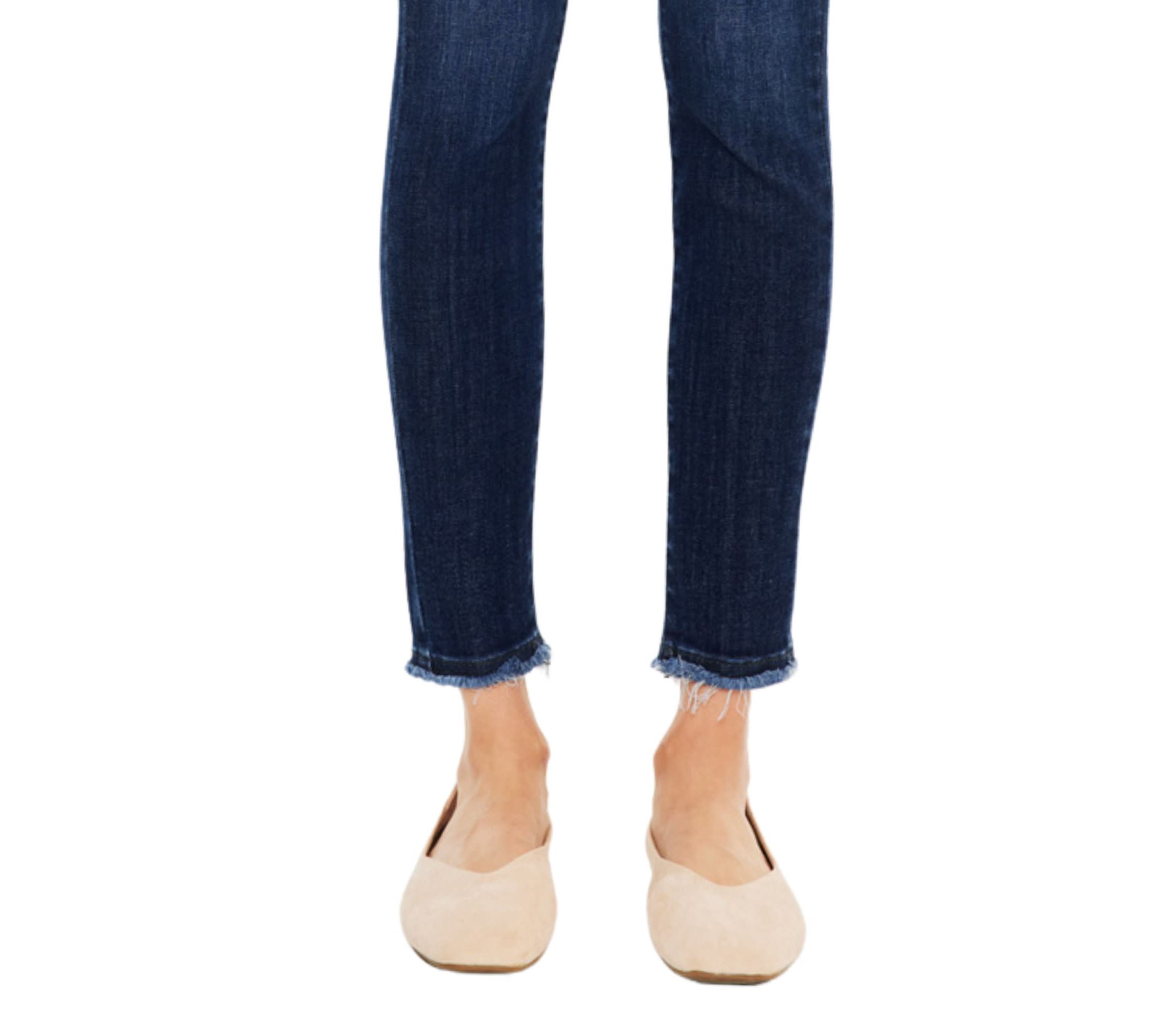 Atlanna Mid Rise Stretch Ankle Skinny Jeans