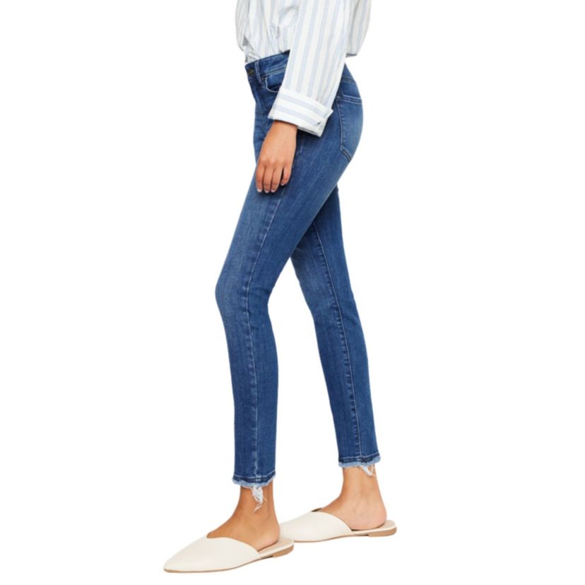 Atlanna Mid Rise Stretch Ankle Skinny Jeans
