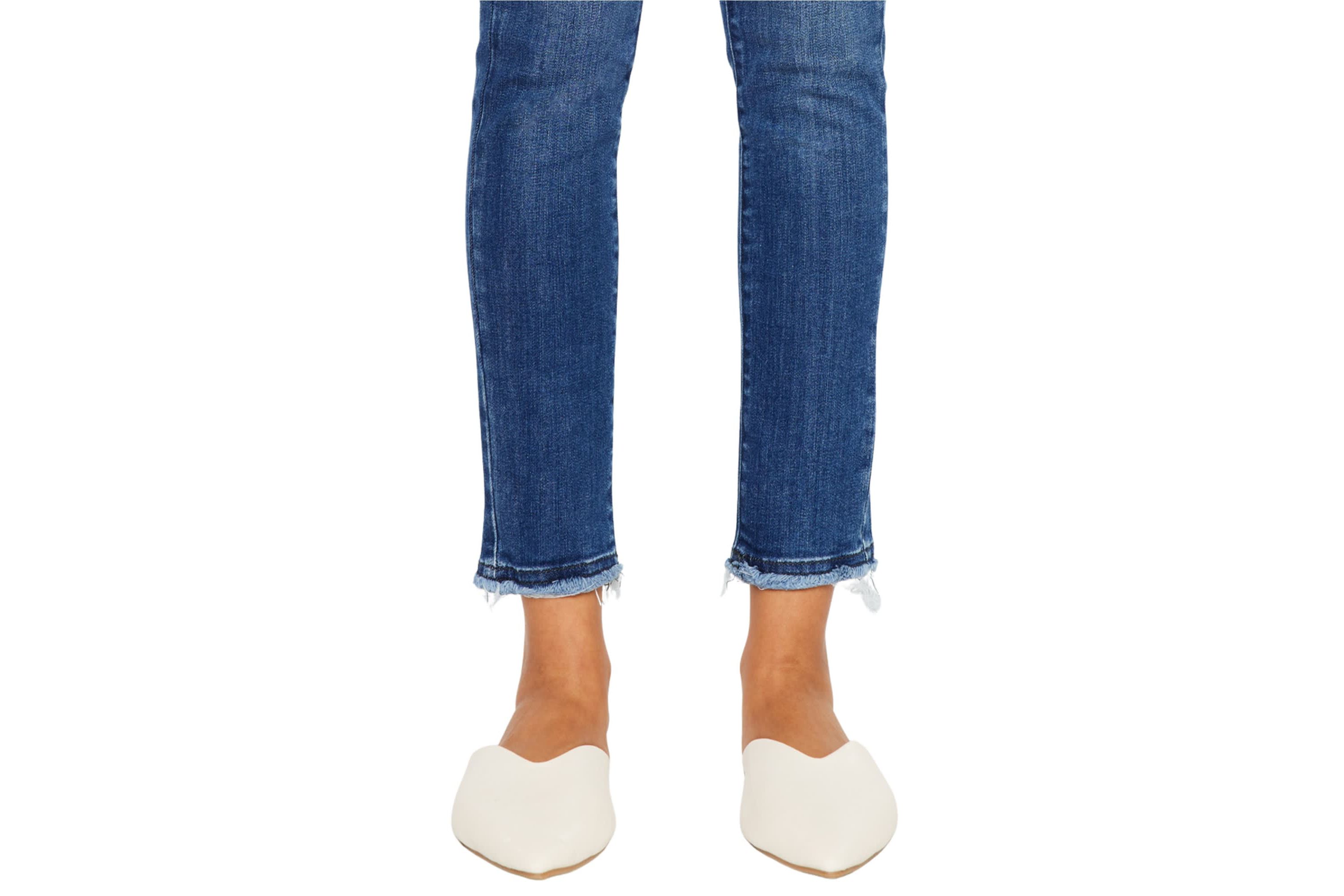 Atlanna Mid Rise Stretch Ankle Skinny Jeans