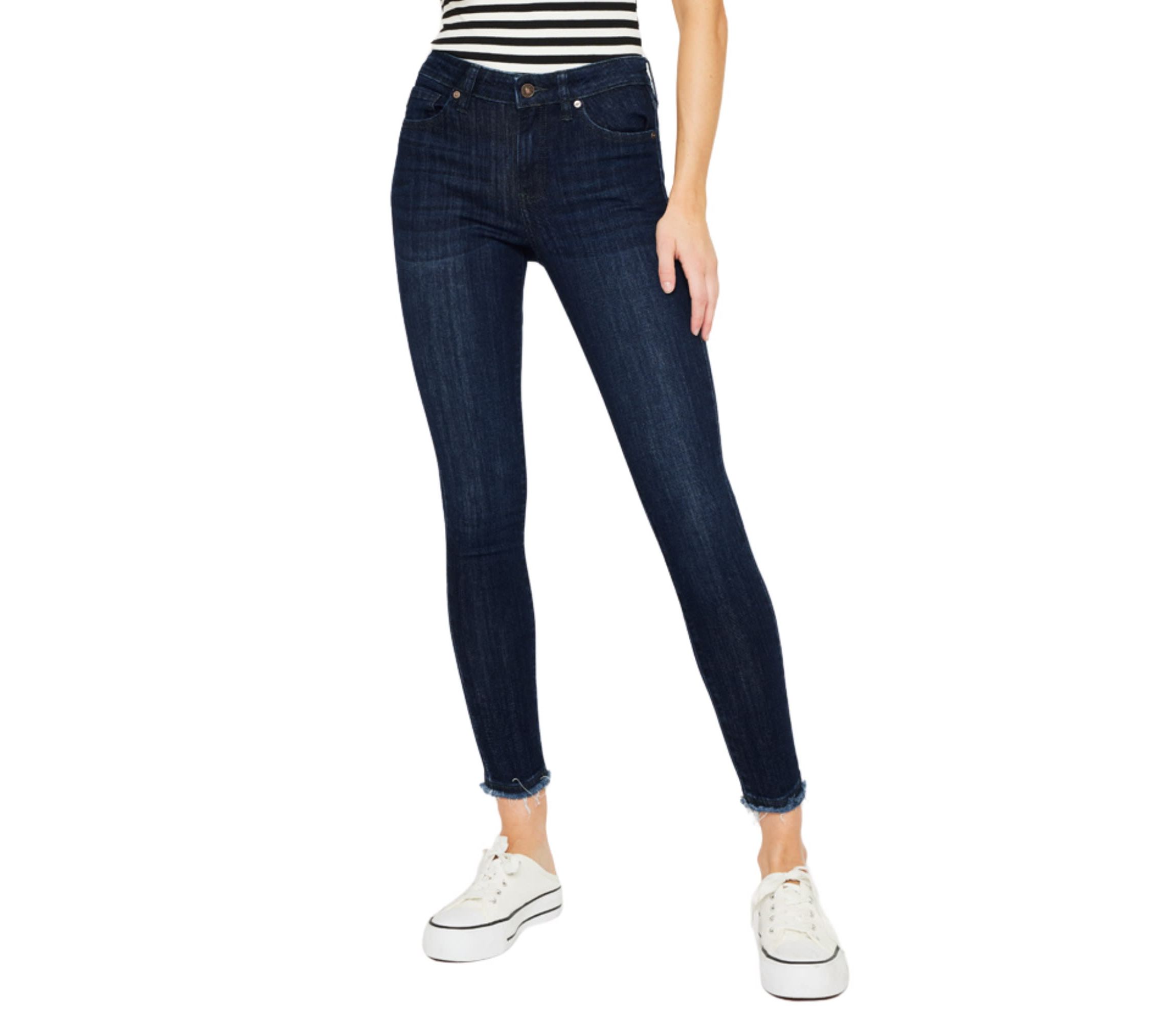 Atlanna Mid Rise Stretch Ankle Skinny Jeans