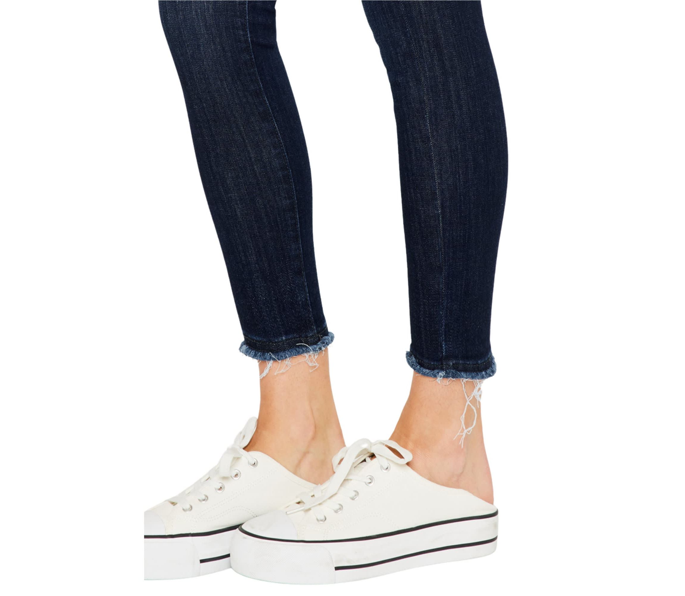 Atlanna Mid Rise Stretch Ankle Skinny Jeans
