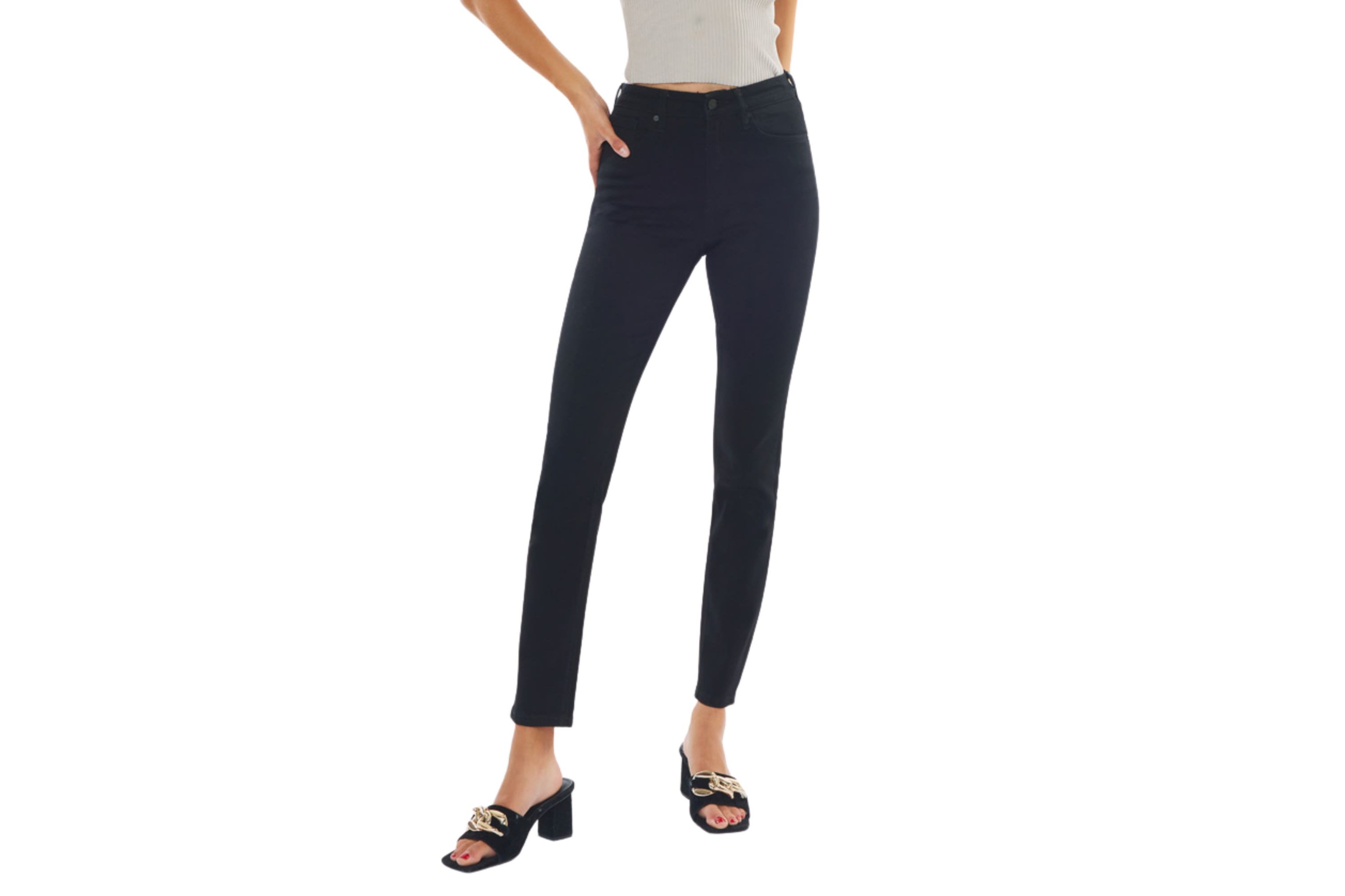 Jovi High Rise Stretch Cigarette Leg Jeans