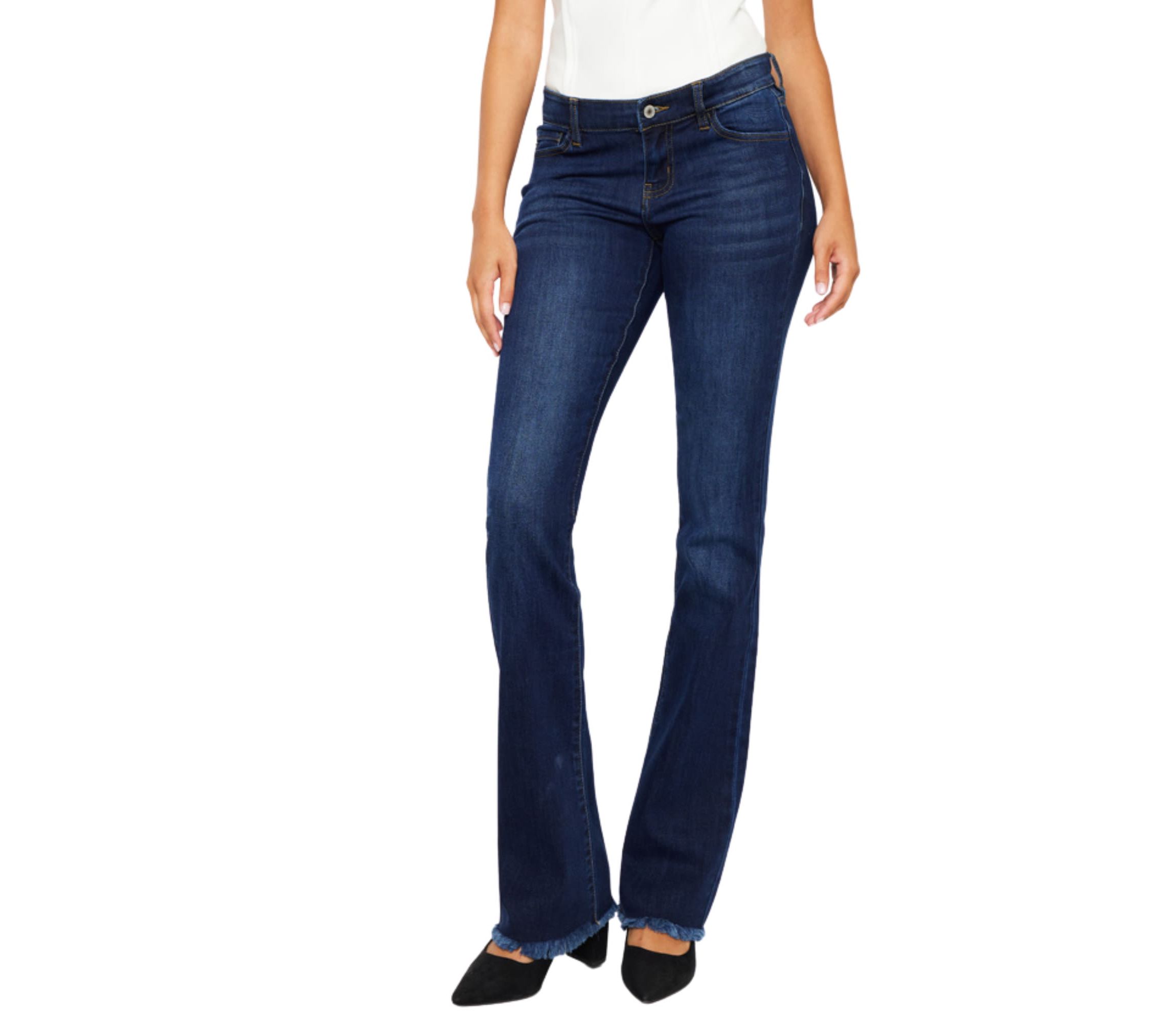 Anne Low Rise Stretch Bootcut Jeans