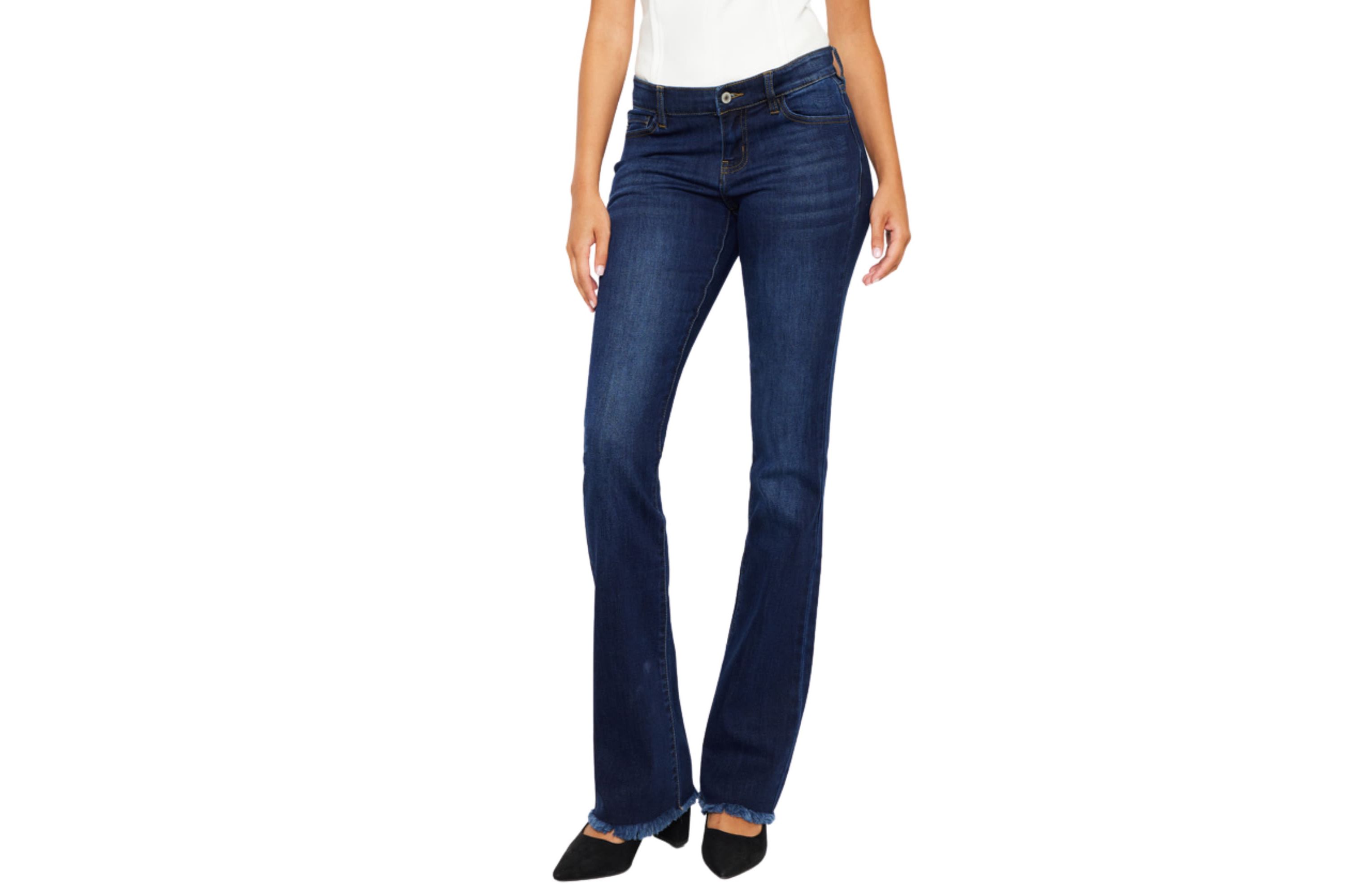 Anne Low Rise Stretch Bootcut Jeans