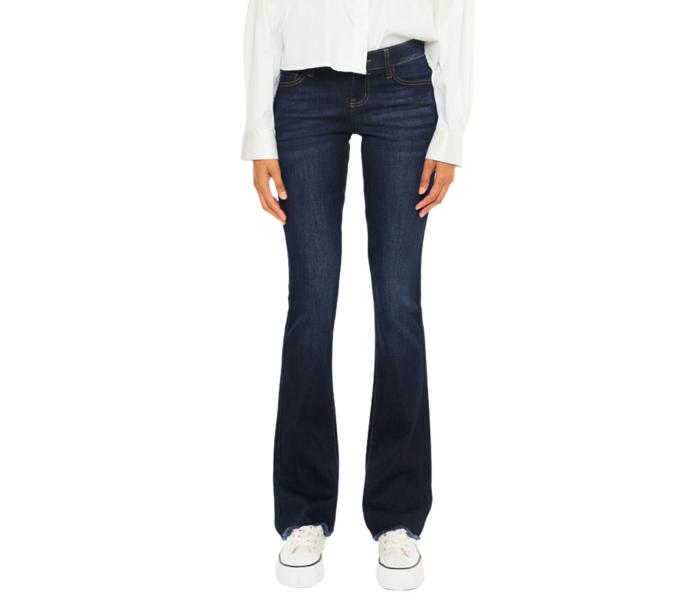 Anne Low Rise Stretch Bootcut Jeans