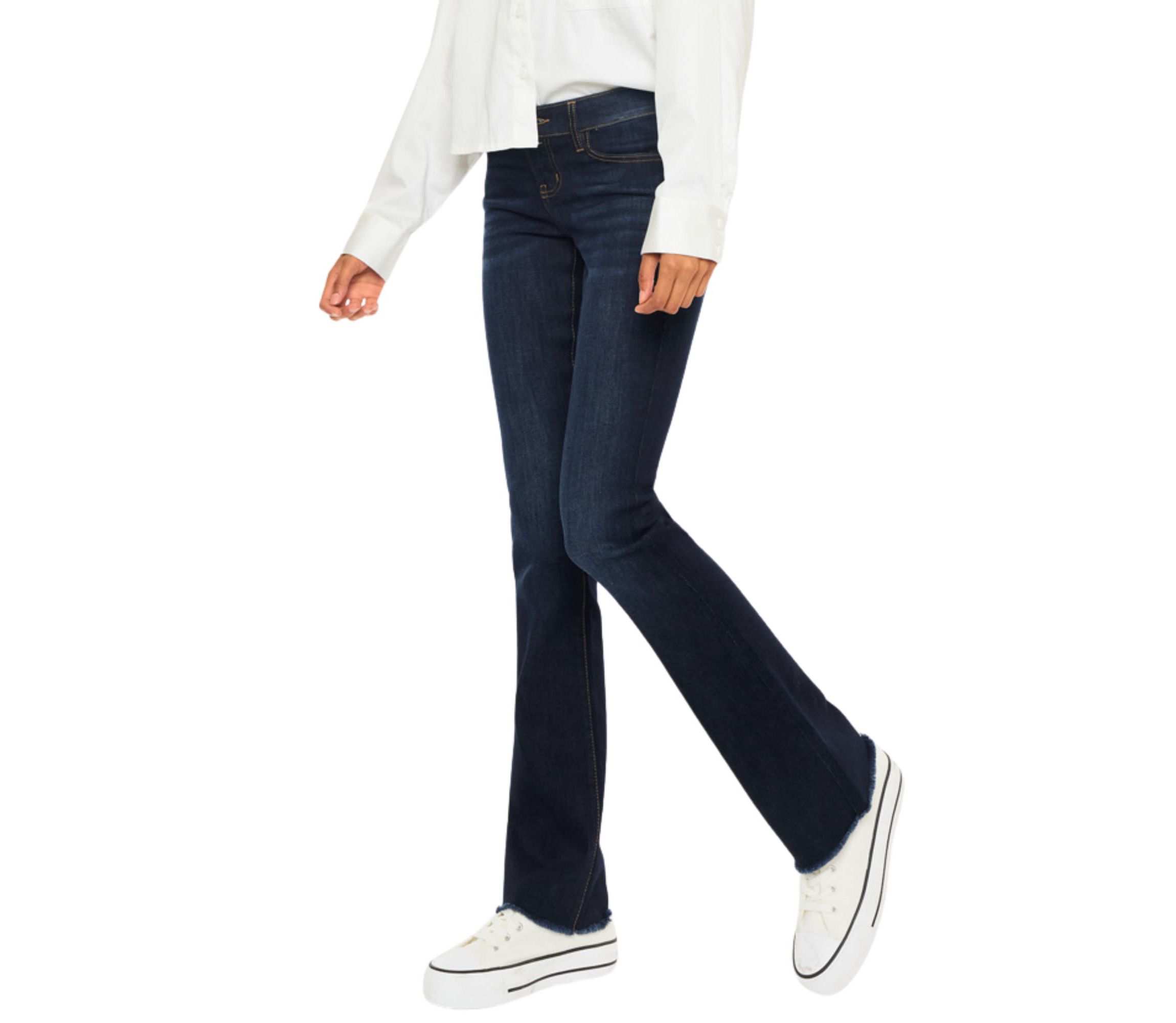 Anne Low Rise Stretch Bootcut Jeans