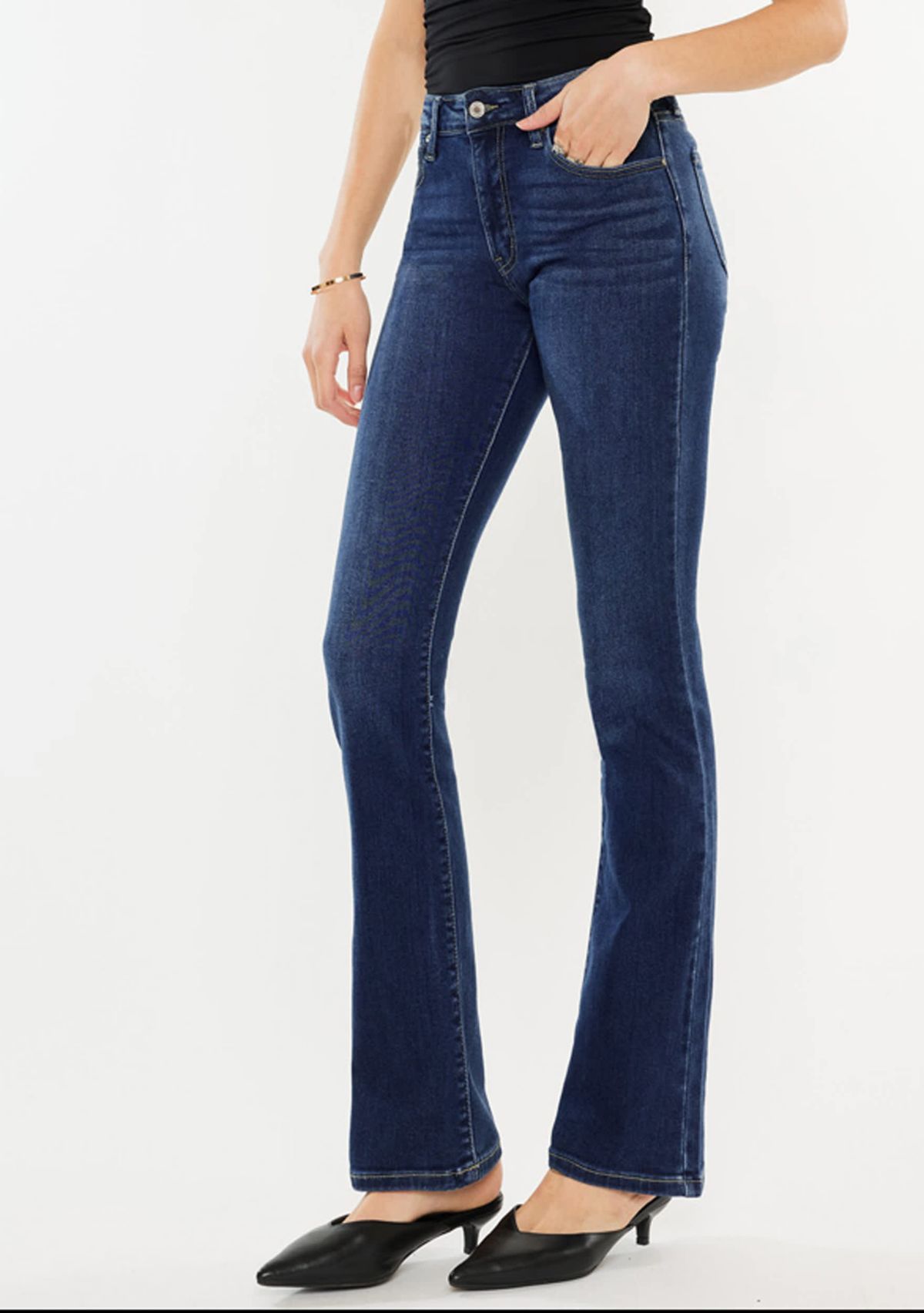 Denver Essentials High Rise Bootcut Jeans