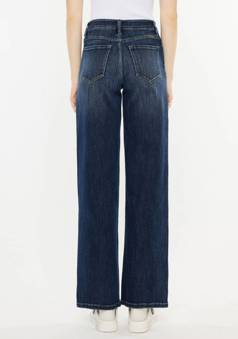 Samia Essentials High Rise Wide Leg Jeans
