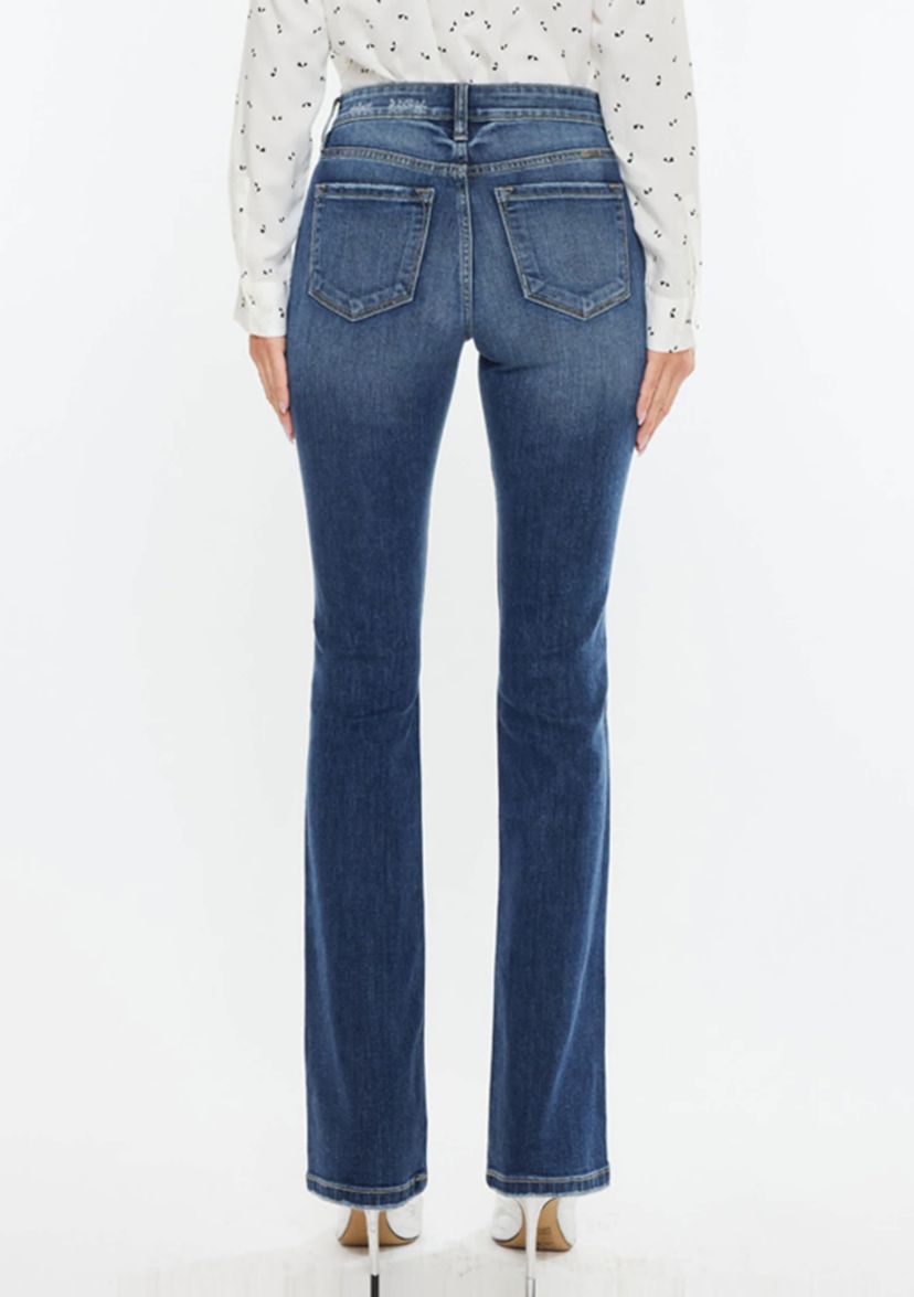 Brooklyn Essentials High Rise Skinny Bootcut Jeans