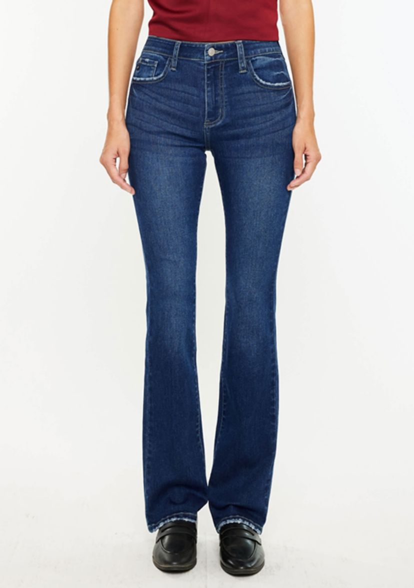 Gale Essentials High Rise Skinny Bootcut Jeans