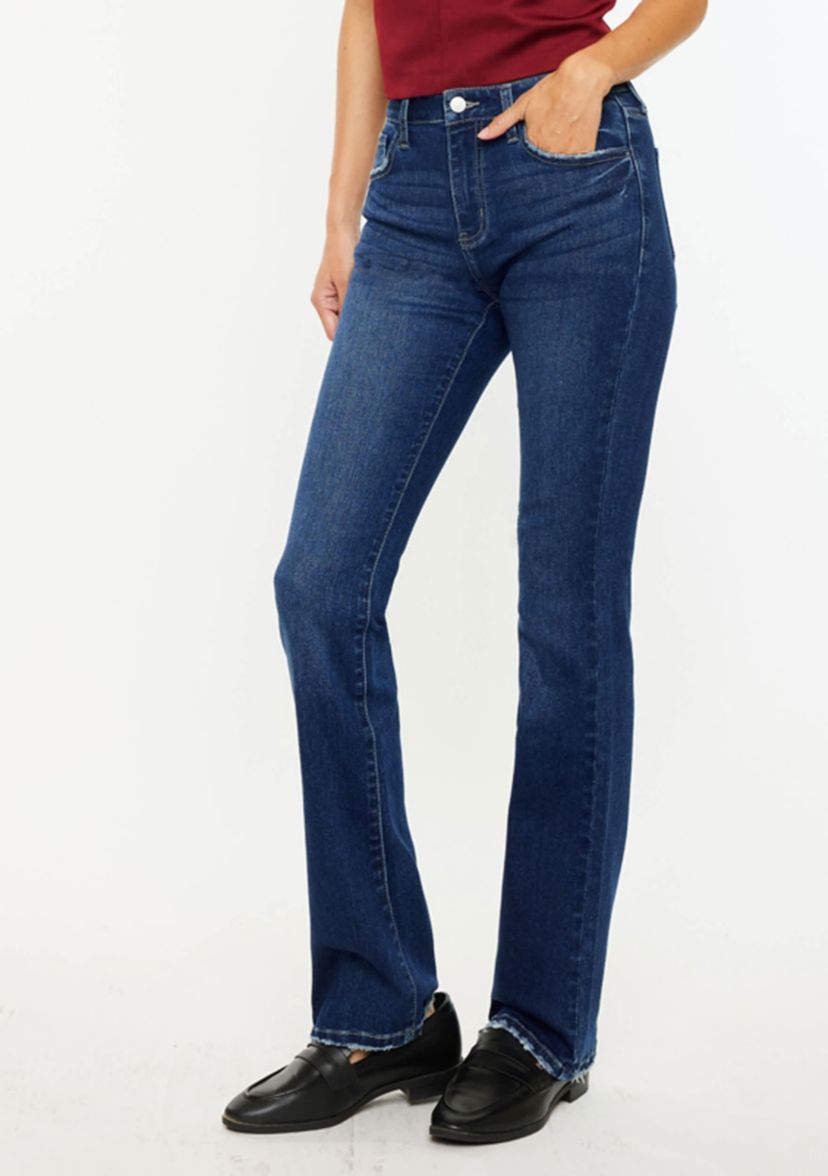 Gale Essentials High Rise Skinny Bootcut Jeans