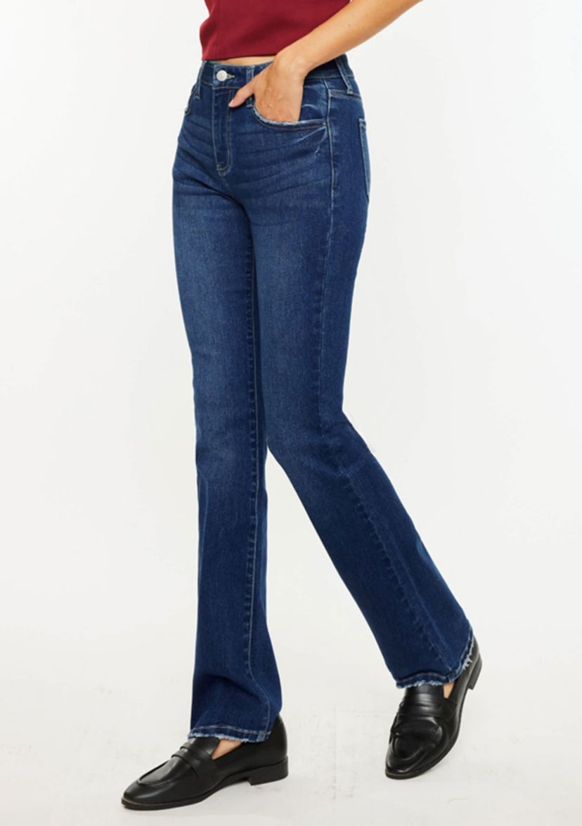 Gale Essentials High Rise Skinny Bootcut Jeans