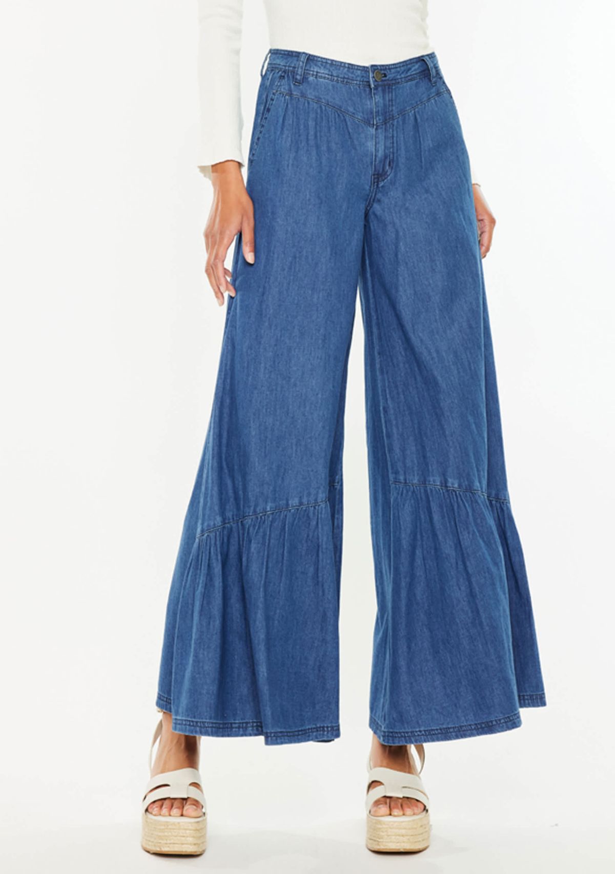 Daria Ultra High Rise Wide Jeans