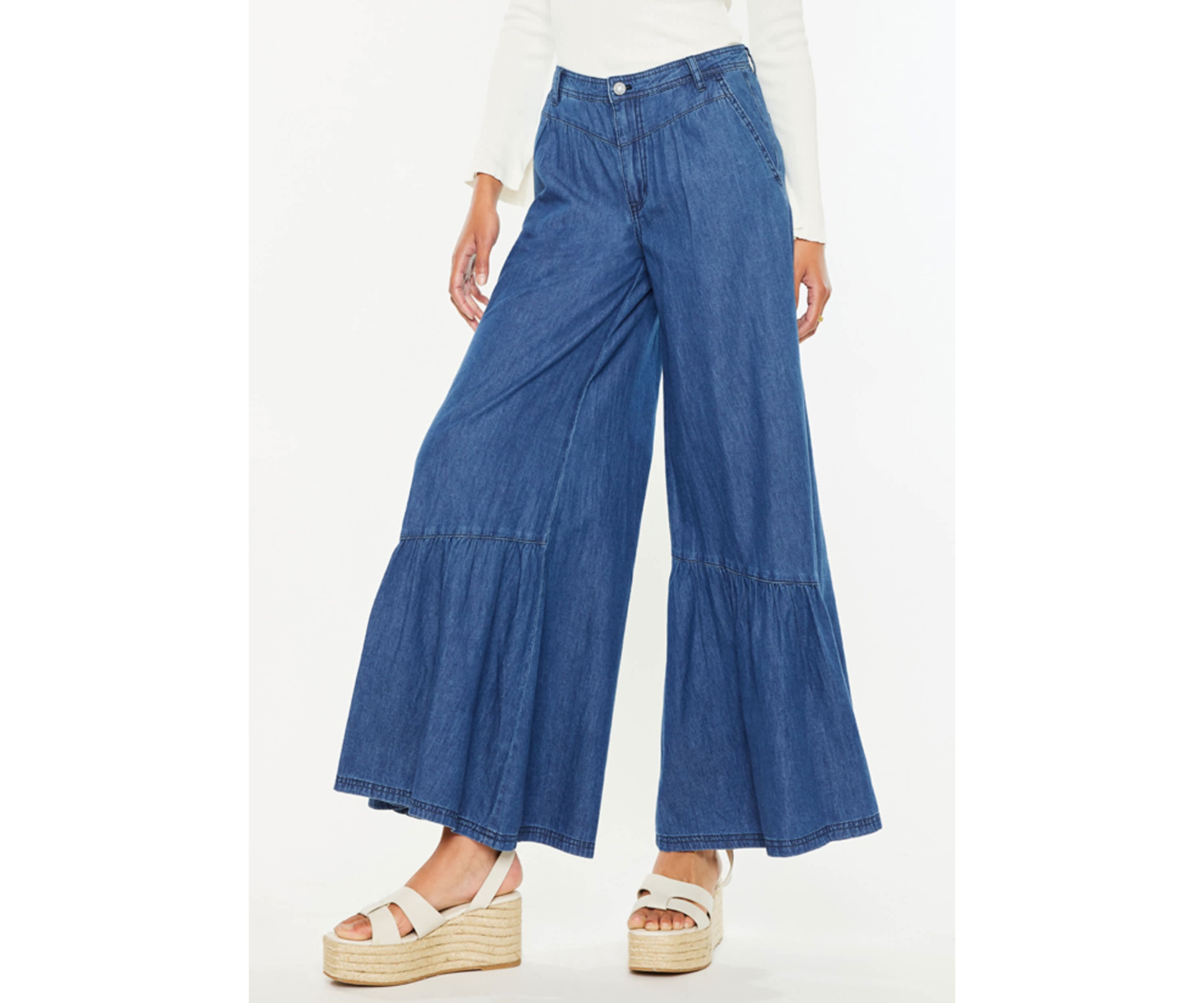 Daria Ultra High Rise Wide Jeans