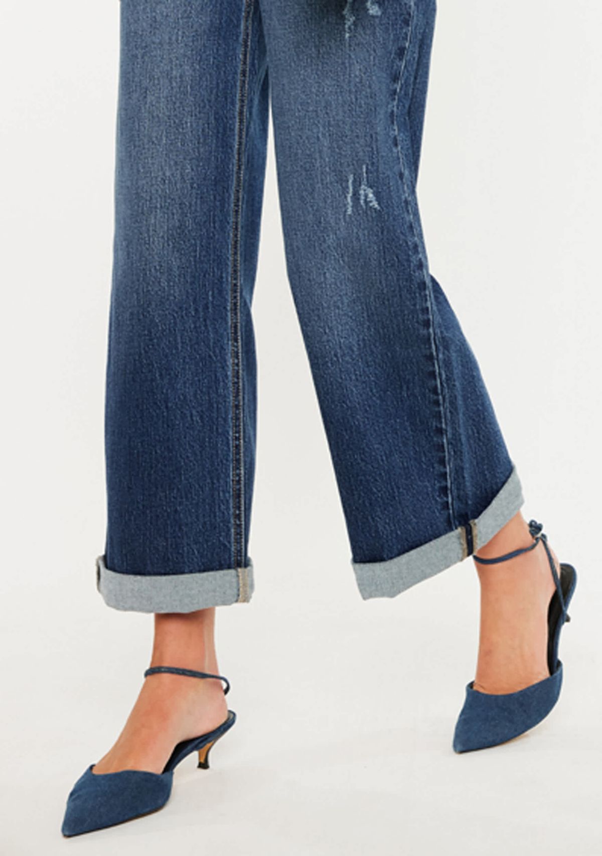 Rosie High Rise Wide Leg Jeans