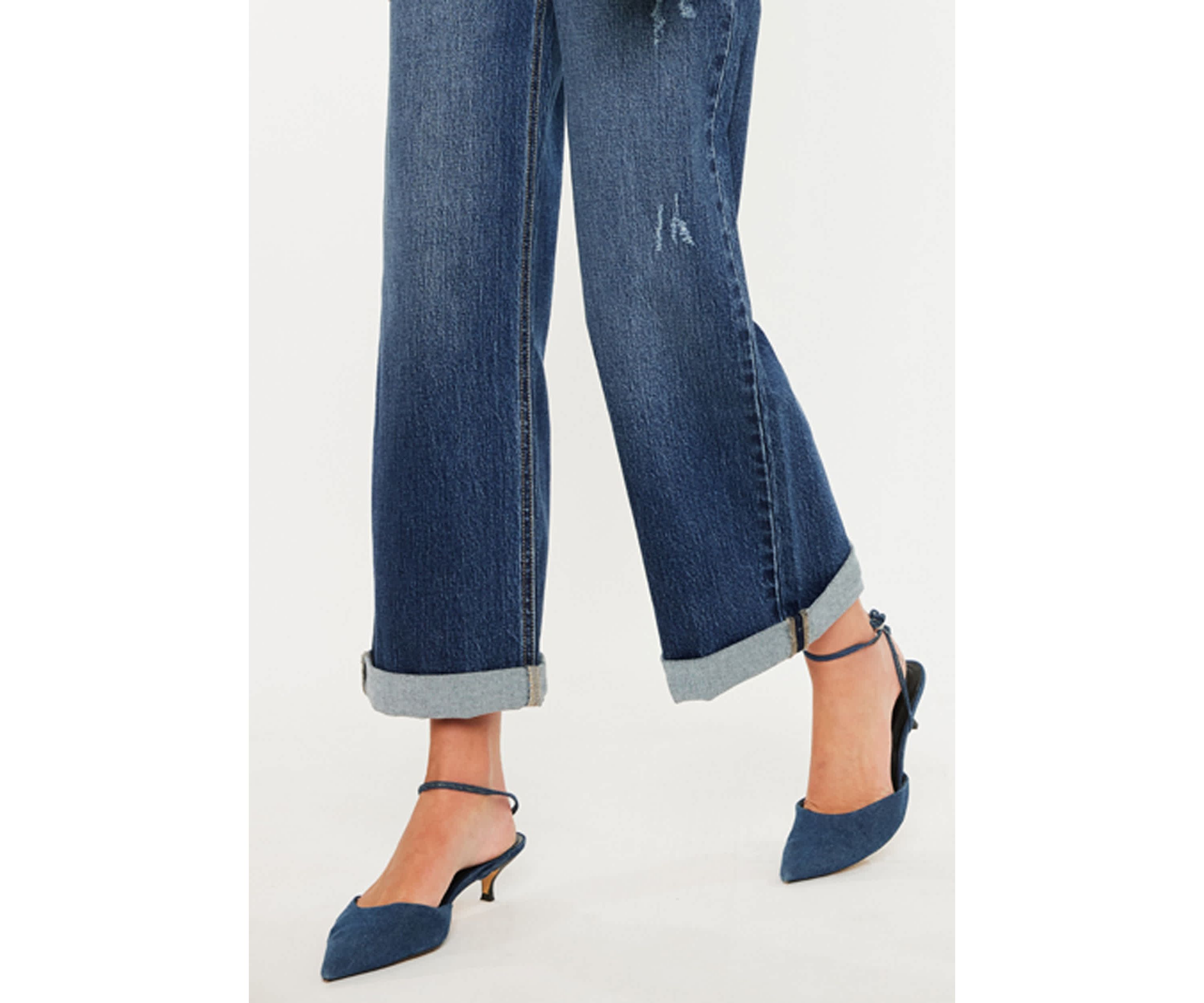 Rosie High Rise Wide Leg Jeans